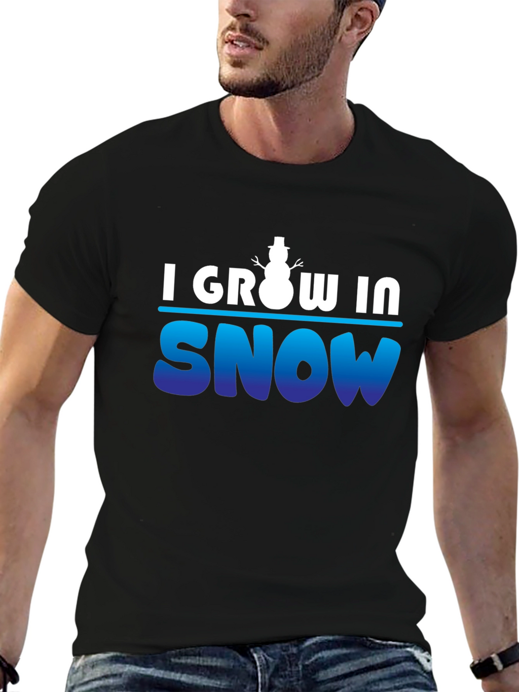 I Grow in Snow - Winter T-Shirt