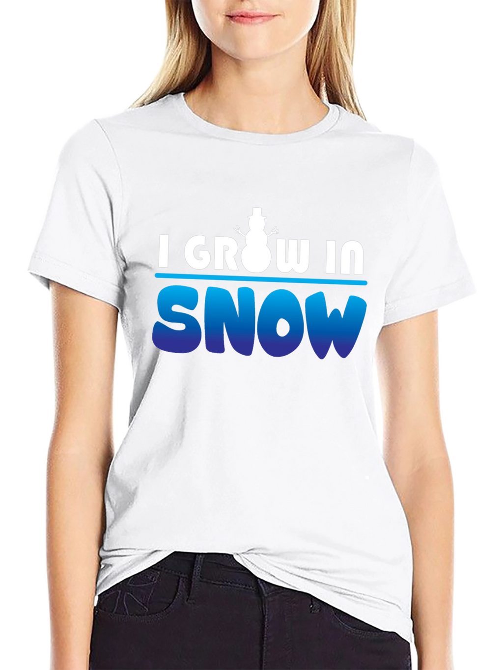 I Grow in Snow - Winter T-Shirt