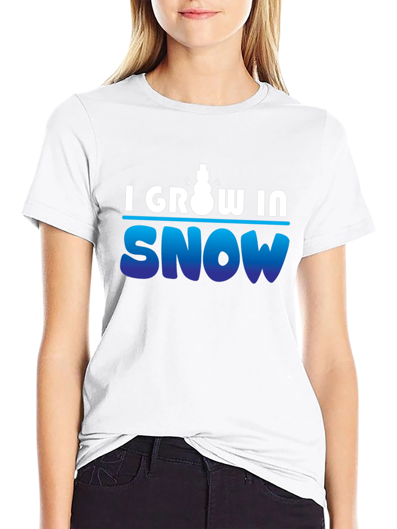 I Grow in Snow - Winter T-Shirt