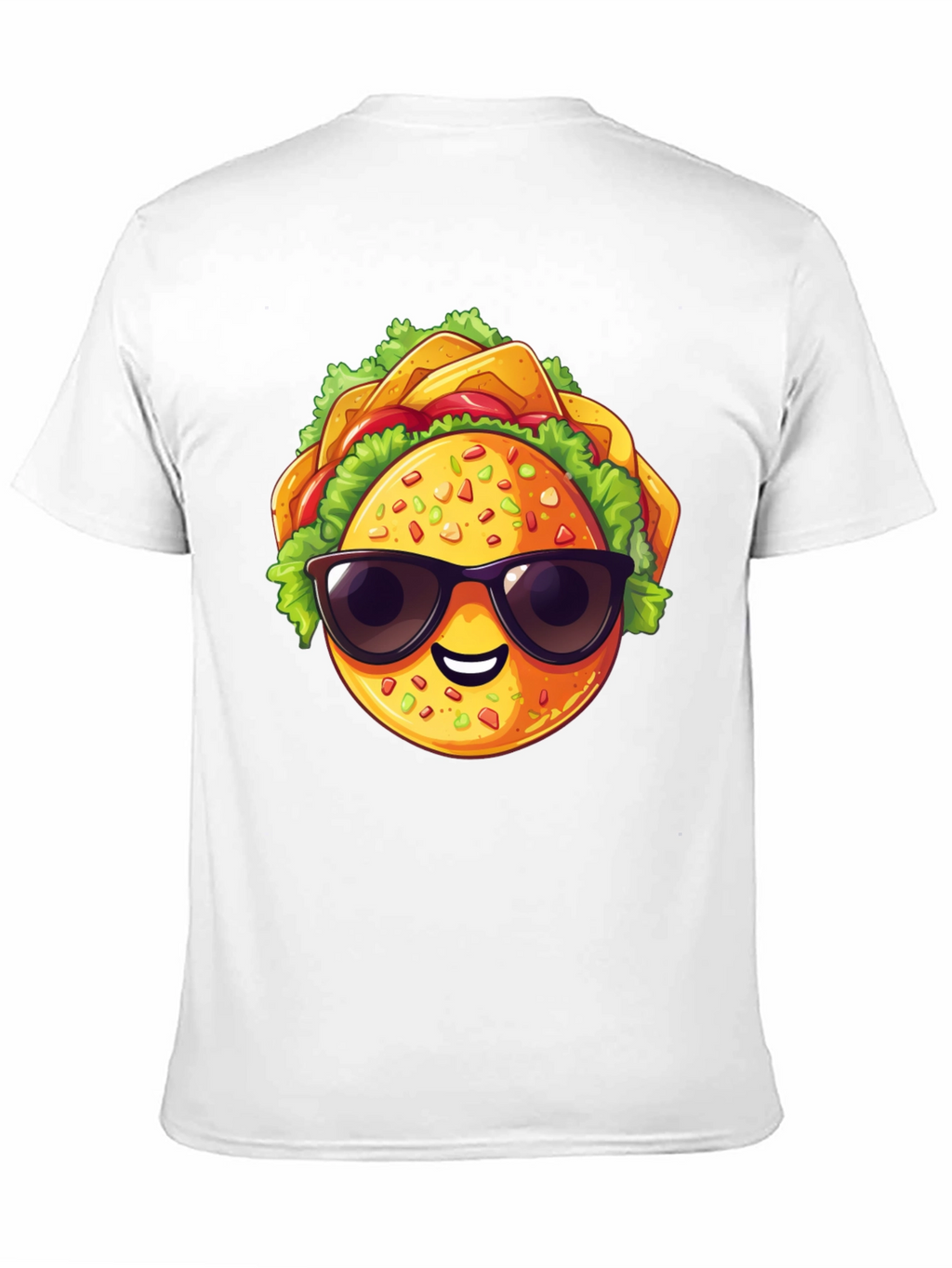 Cool Taco Graphic T-Shirt - Stylish Black Tee