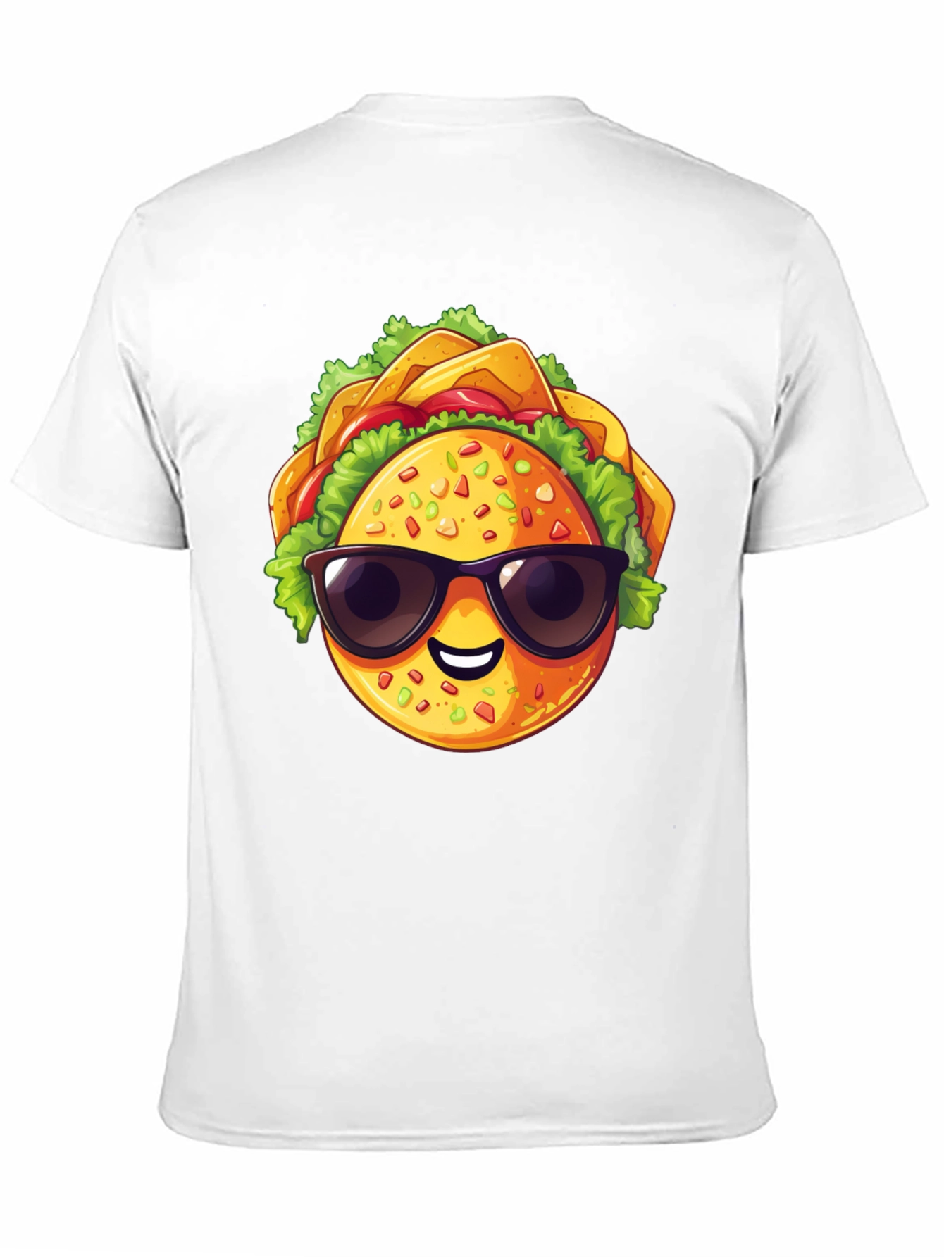 Cool Taco Graphic T-Shirt - Stylish Black Tee