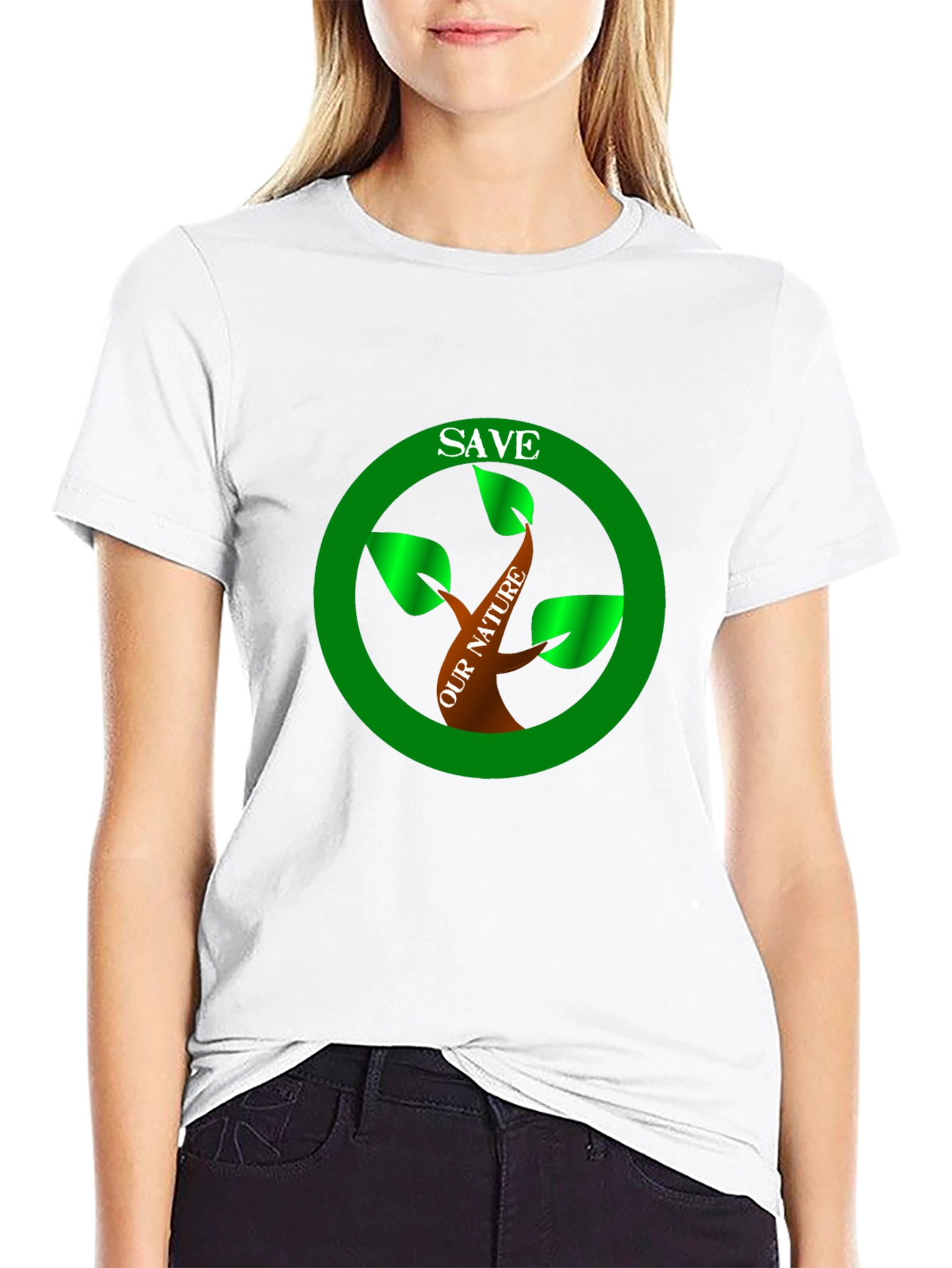 Save Our Nature Graphic Tee - Eco-Friendly