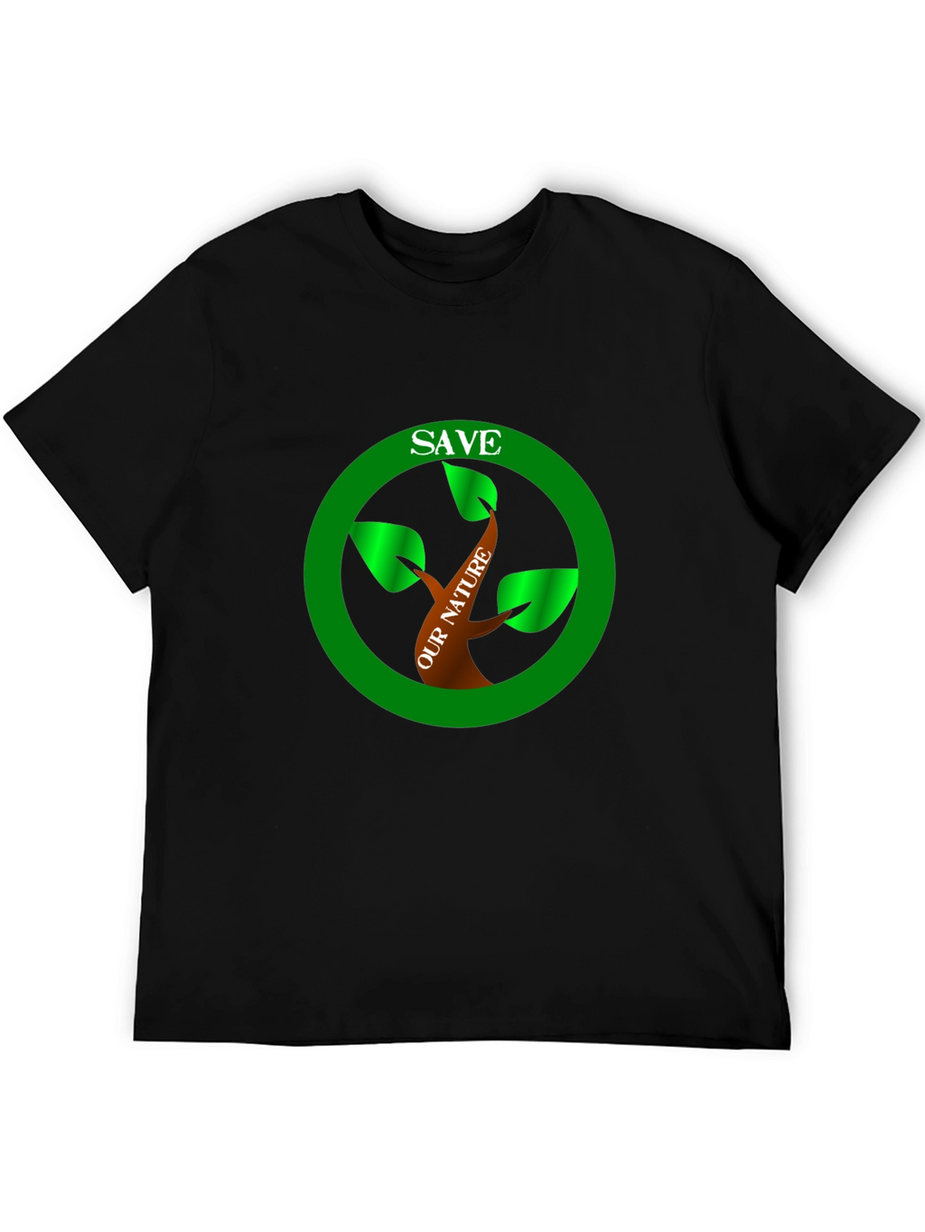 Save Our Nature Graphic Tee - Eco-Friendly