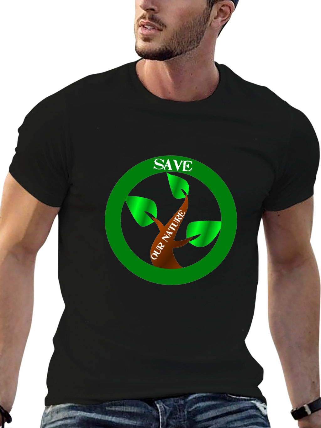 Save Our Nature Graphic Tee - Eco-Friendly