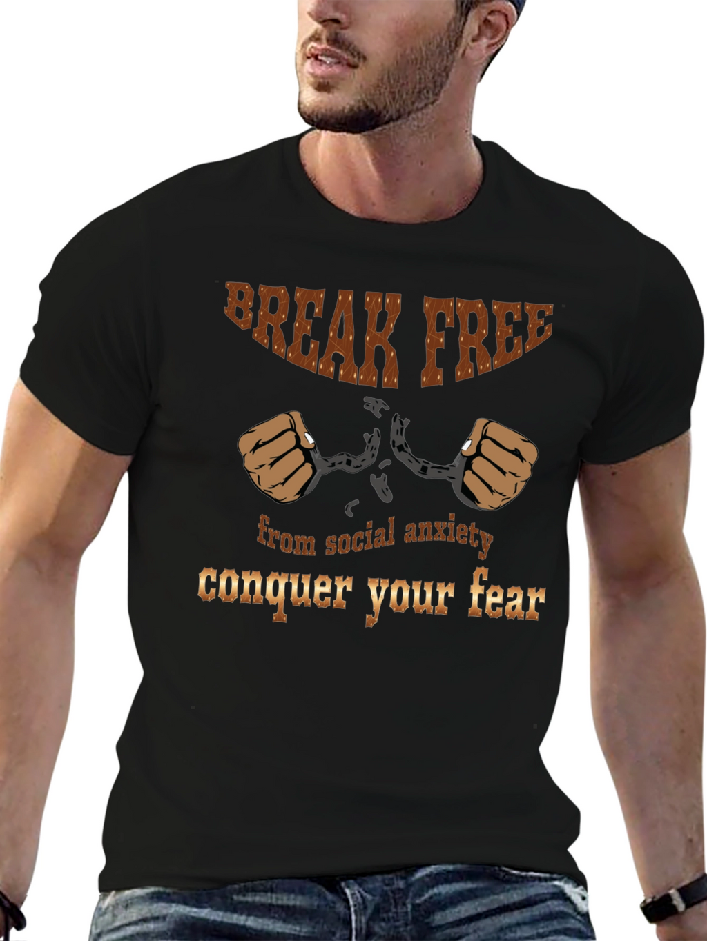Break Free T-Shirt - Conquer Your Fear