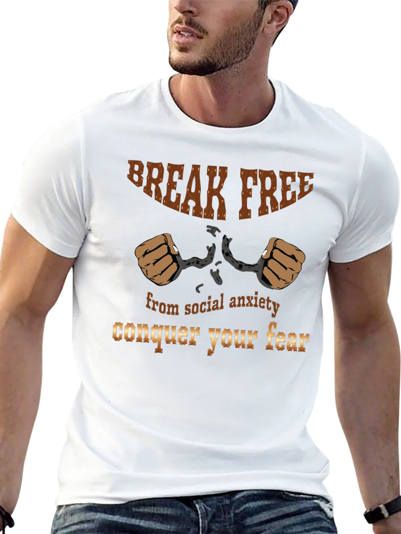 Break Free T-Shirt - Conquer Your Fear