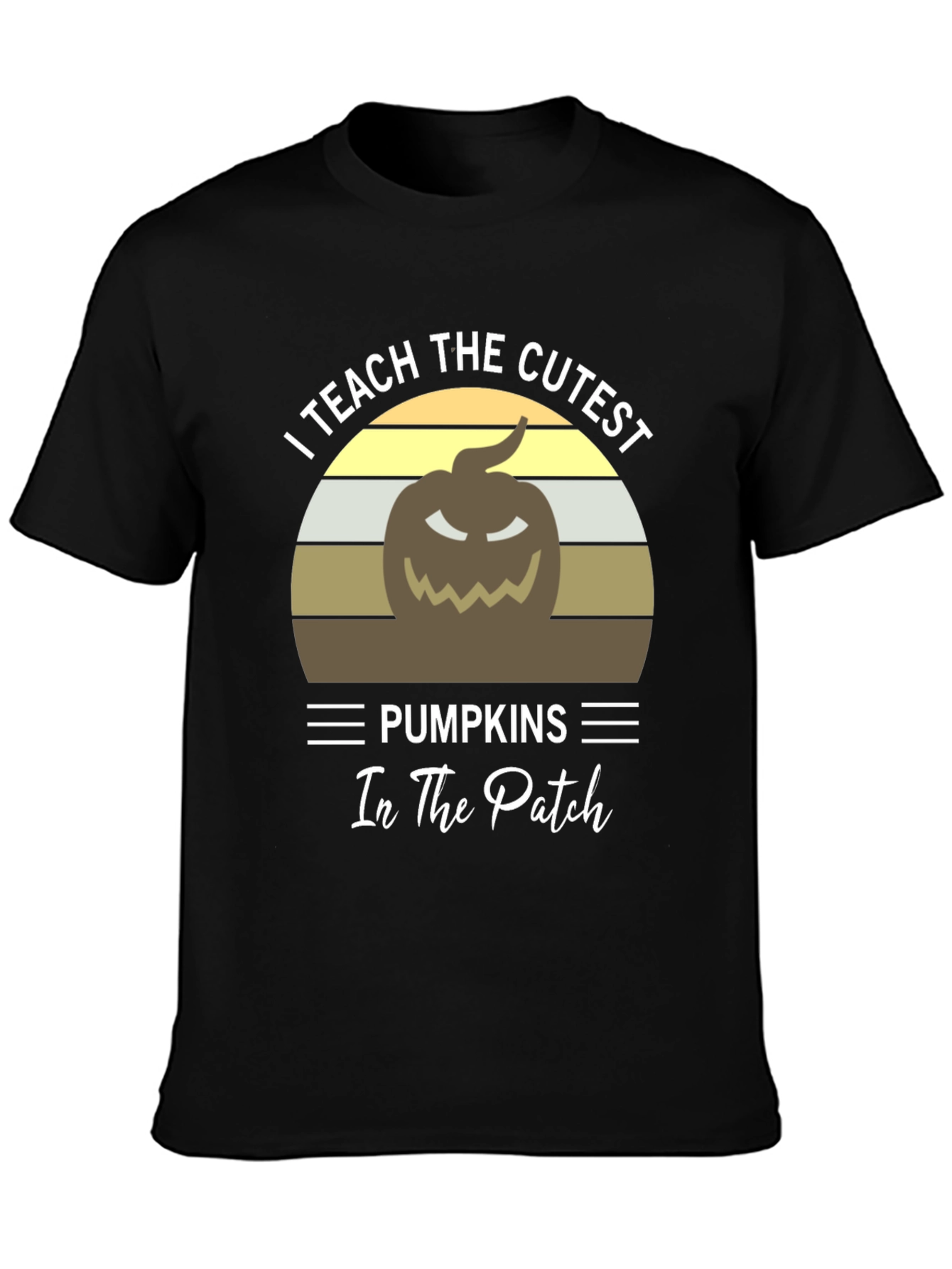 I Teach the Cutest Pumpkins T-Shirt - Halloween Teacher Tee