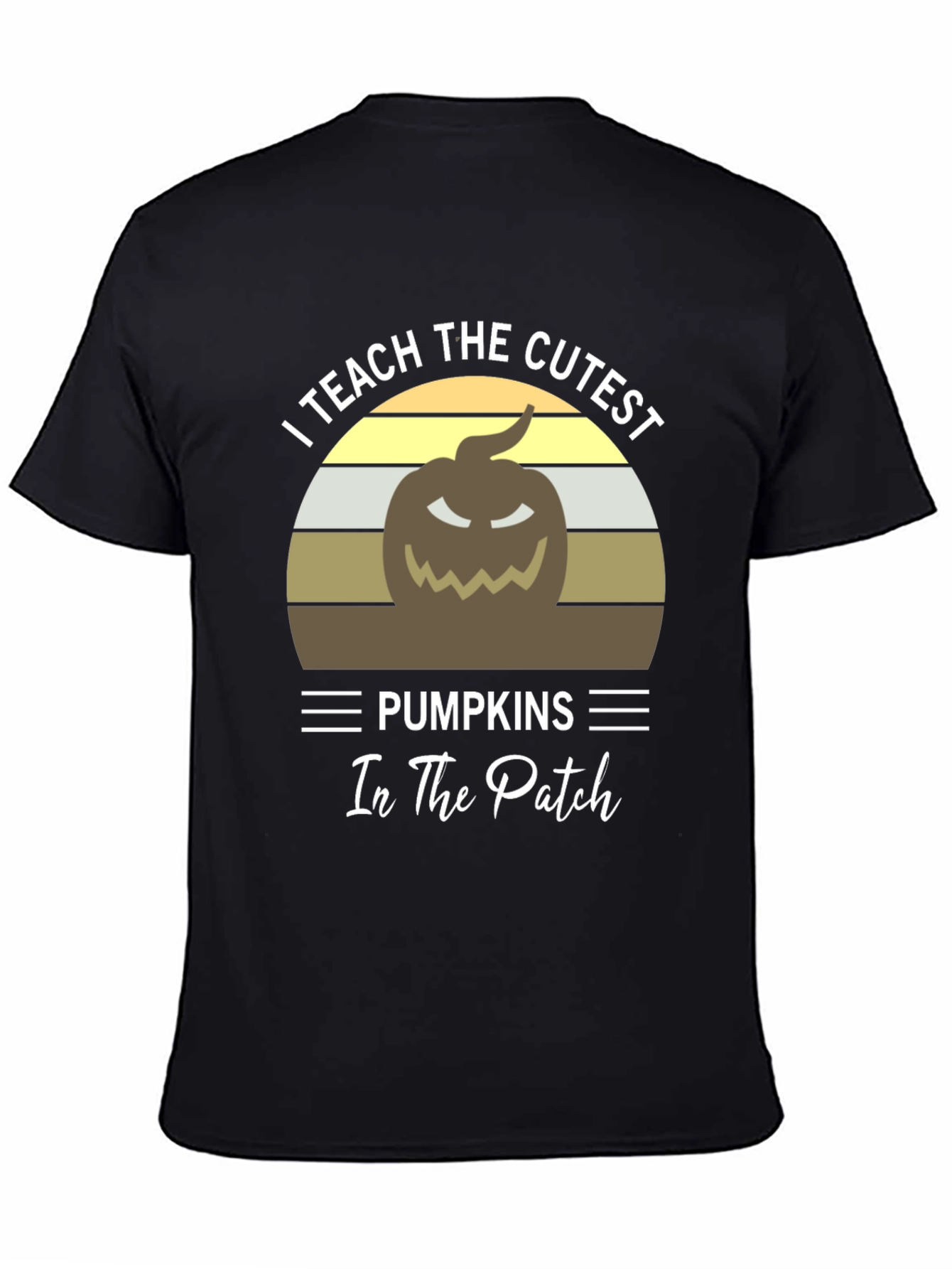 I Teach the Cutest Pumpkins T-Shirt - Halloween Teacher Tee