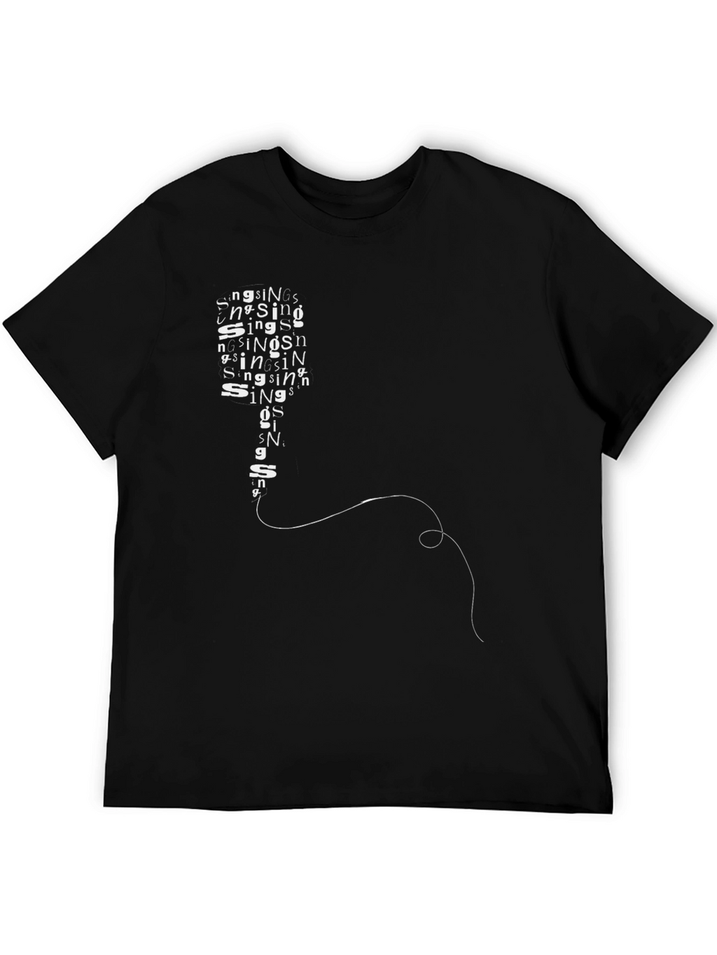 Singing Guitar T-Shirt - Music Lover Tee