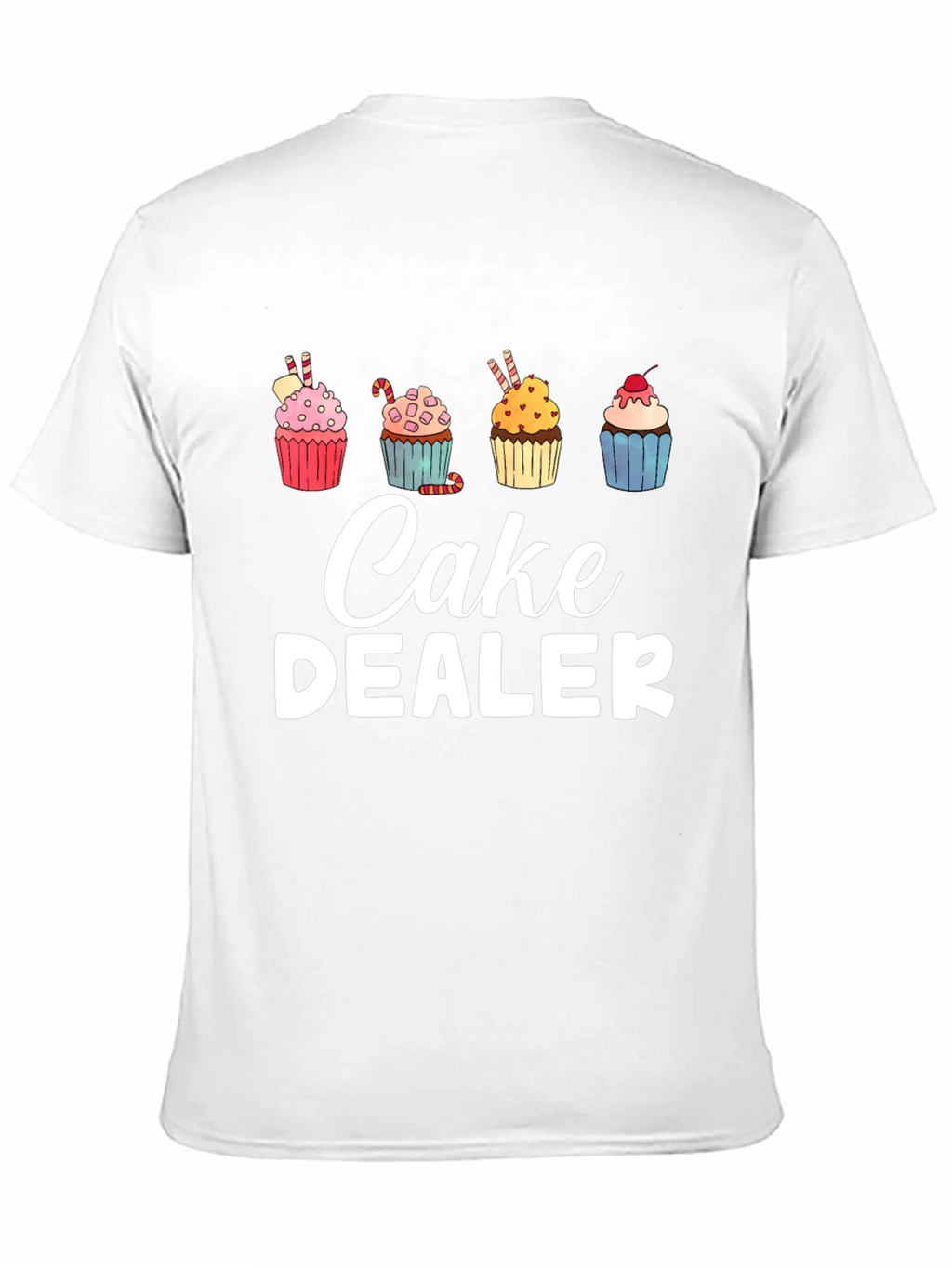 Cake Dealer Graphic Tee - Funny Baker Shirt