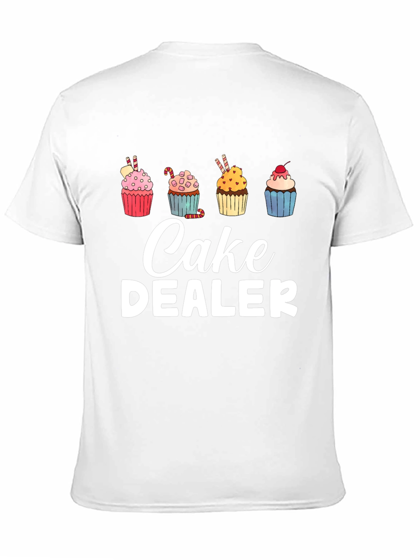 Cake Dealer Graphic Tee - Funny Baker Shirt