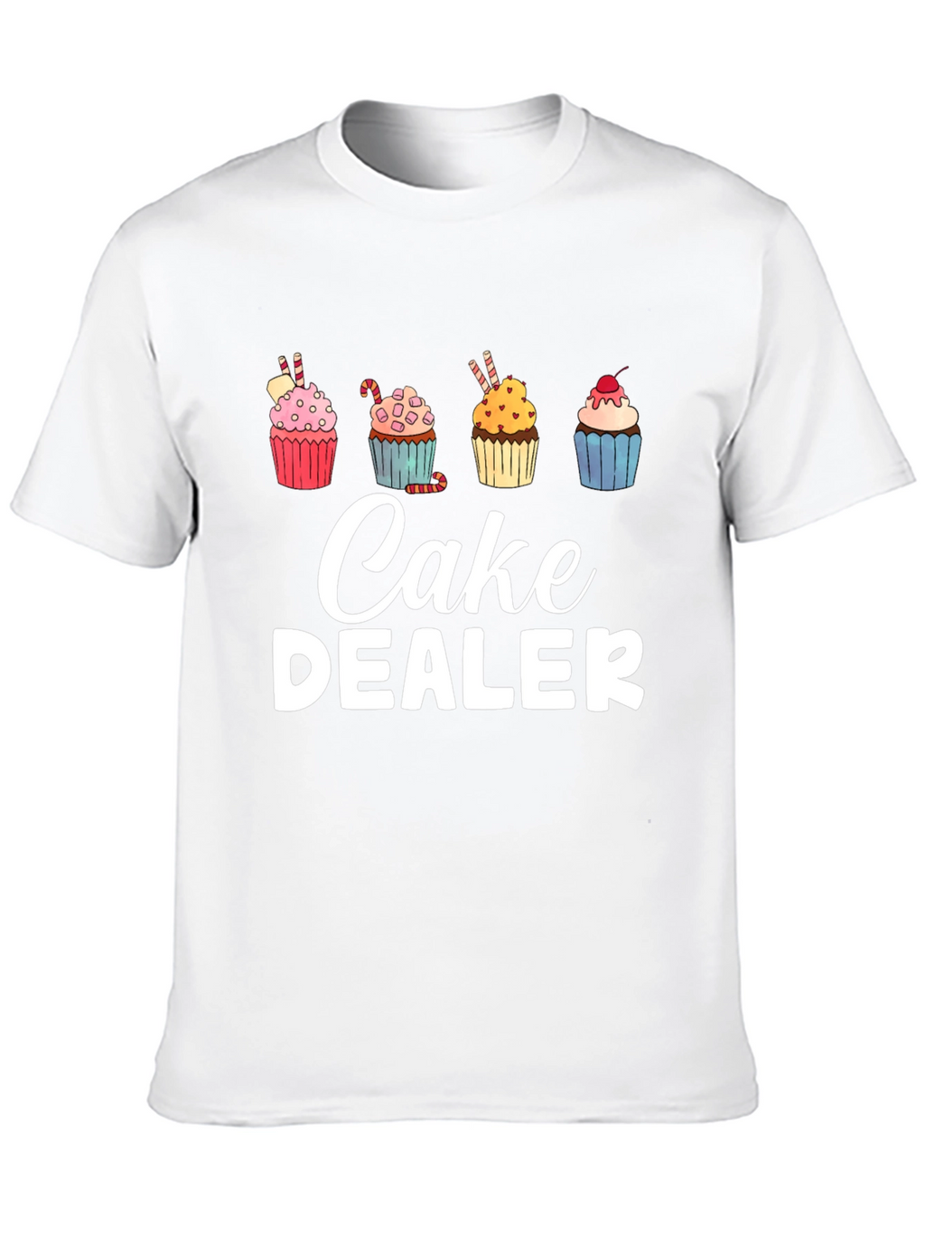 Cake Dealer Graphic Tee - Funny Baker Shirt
