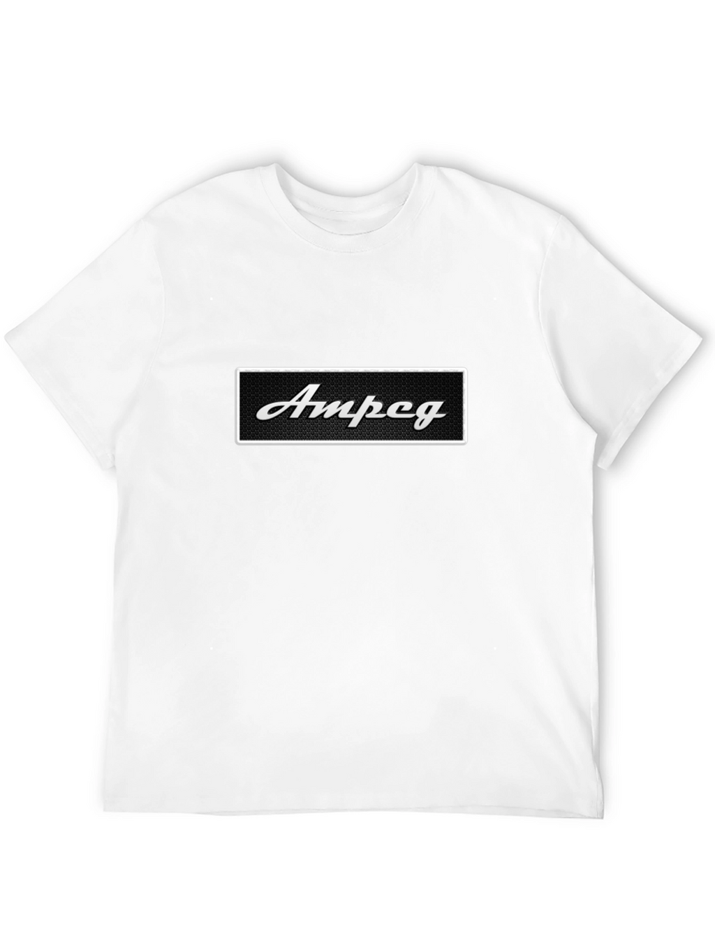 Ampeg Logo Black T-Shirt - Classic Rock Apparel
