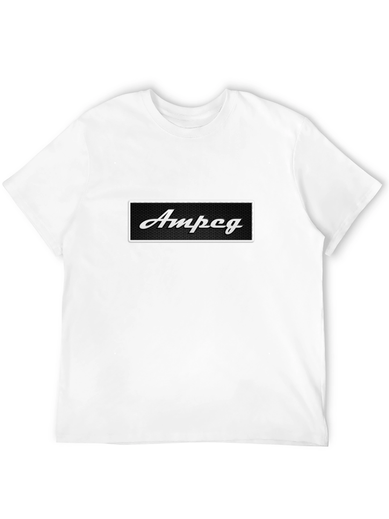 Ampeg Logo Black T-Shirt - Classic Rock Apparel