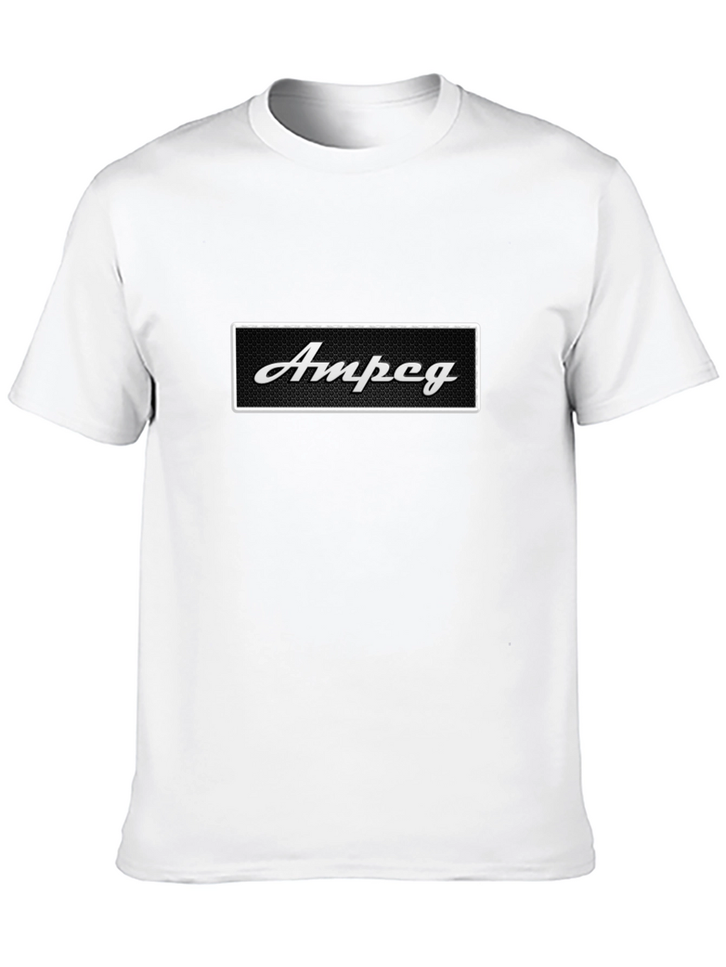 Ampeg Logo Black T-Shirt - Classic Rock Apparel