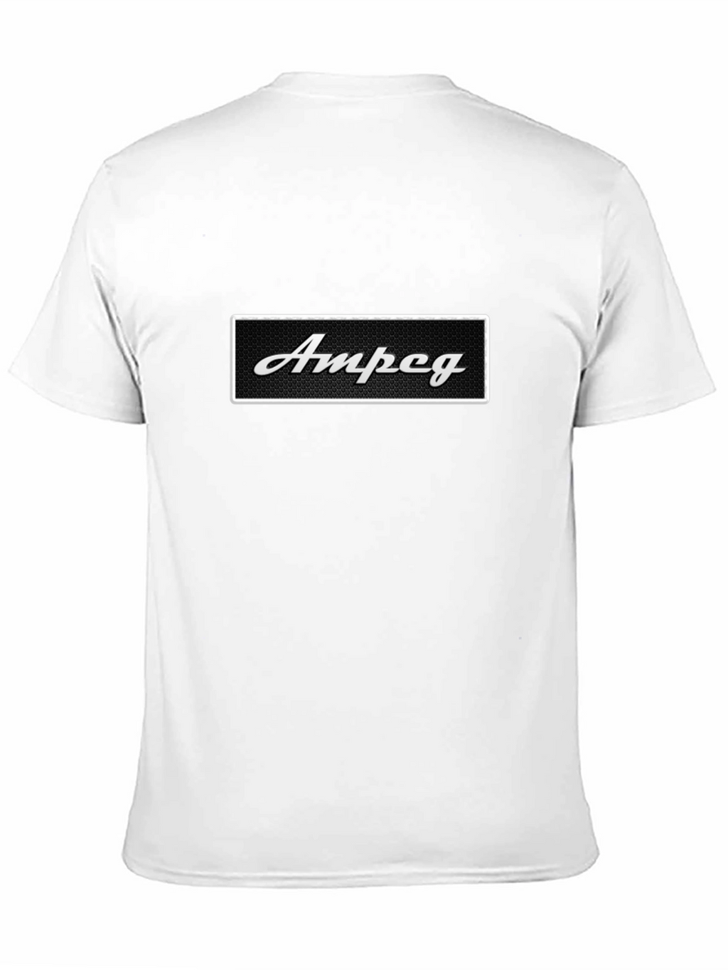 Ampeg Logo Black T-Shirt - Classic Rock Apparel