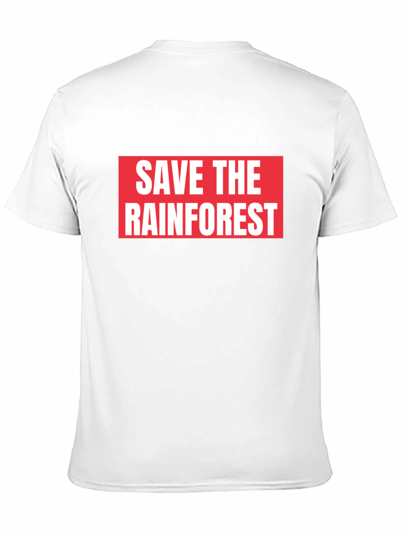 Save the Rainforest T-Shirt - Eco-Friendly Awareness Tee