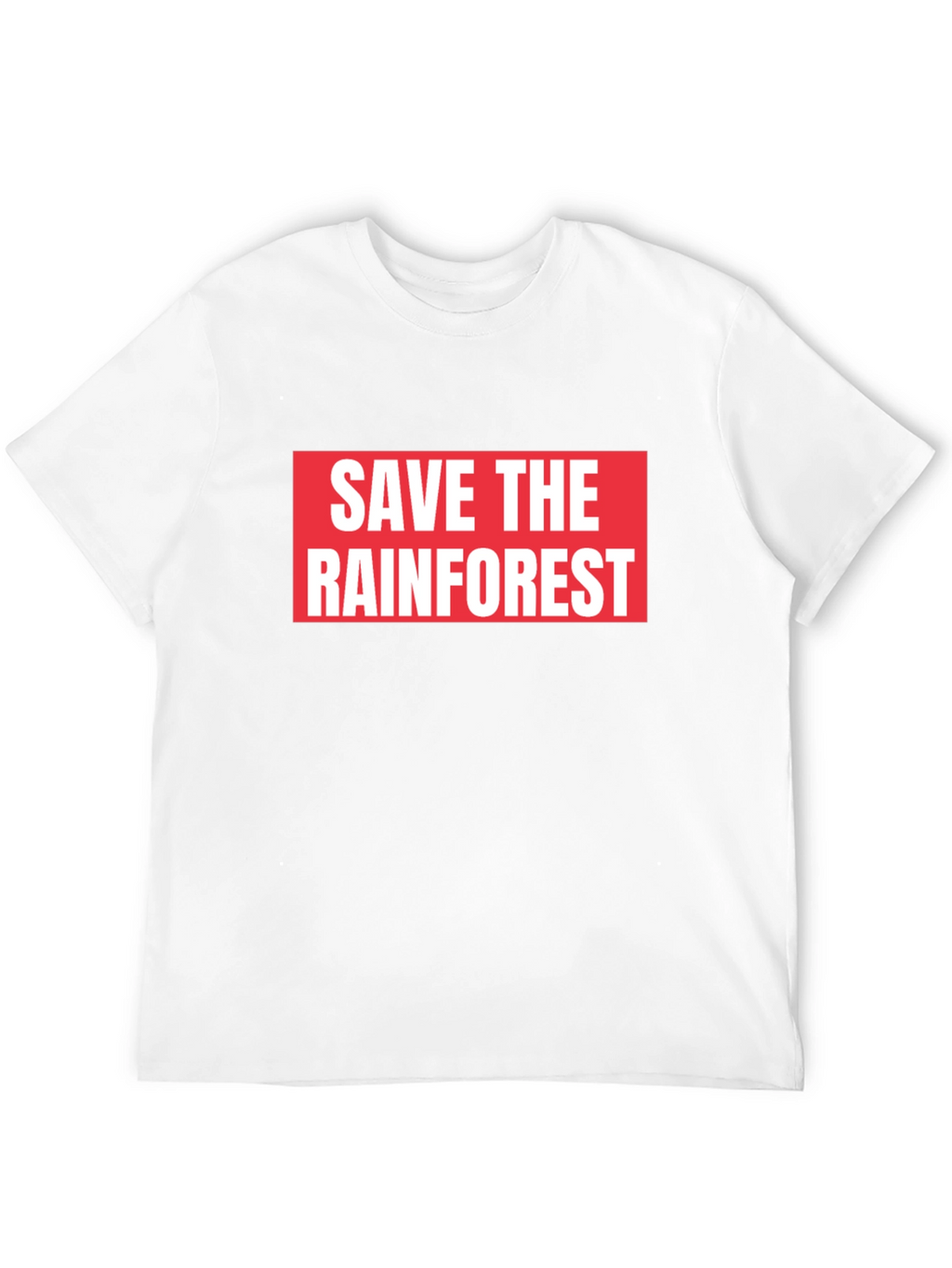Save the Rainforest T-Shirt - Eco-Friendly Awareness Tee