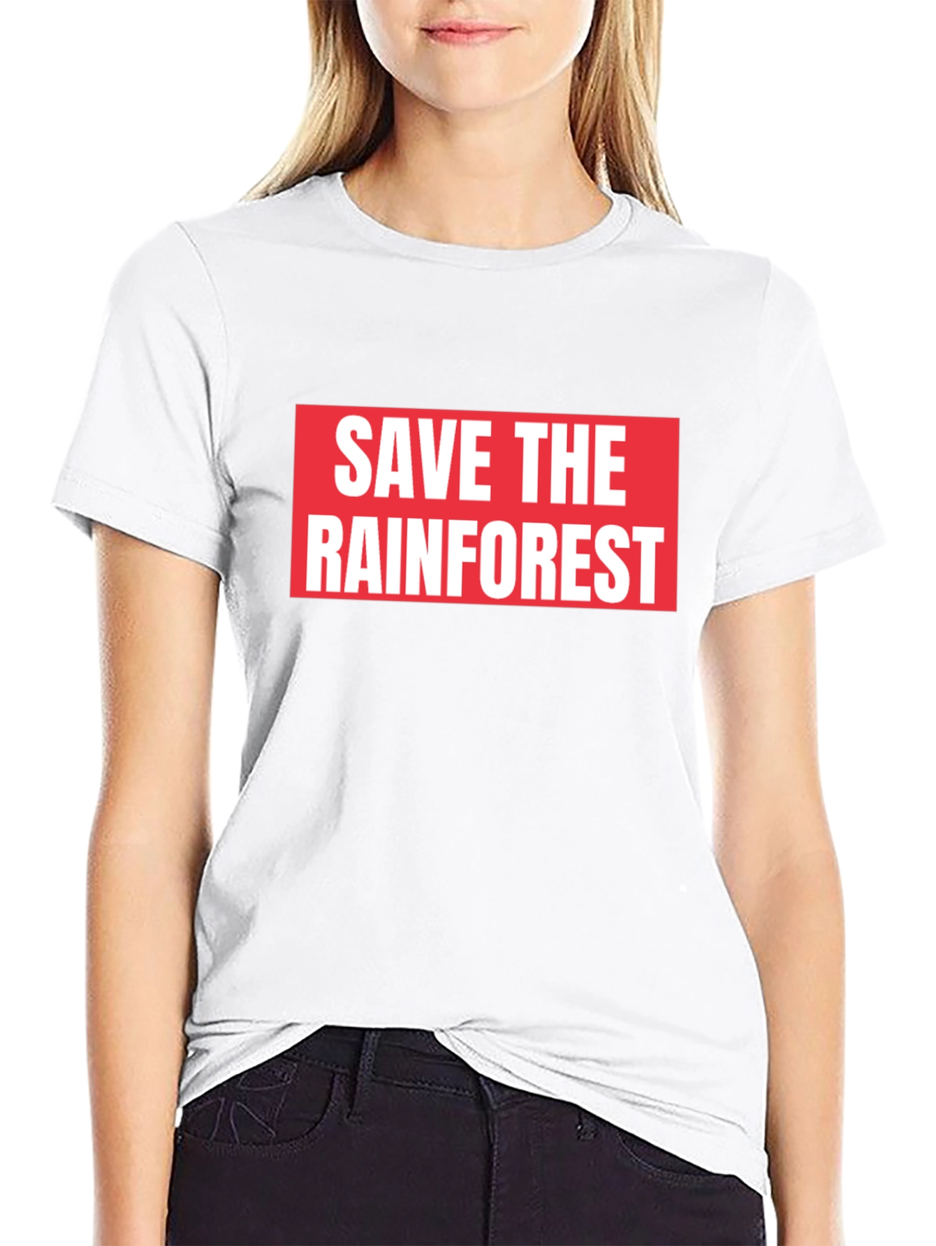 Save the Rainforest T-Shirt - Eco-Friendly Awareness Tee