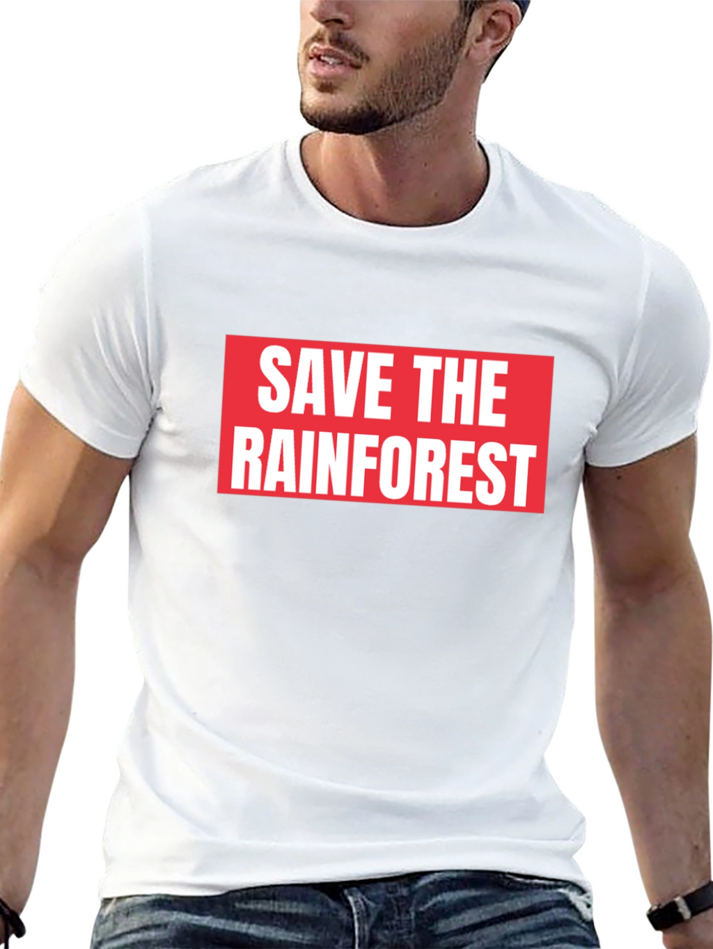Save the Rainforest T-Shirt - Eco-Friendly Awareness Tee
