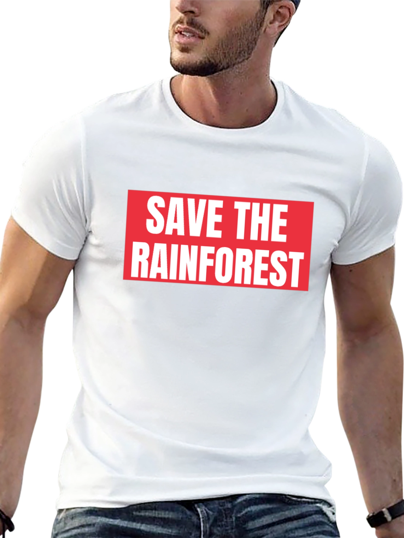 Save the Rainforest T-Shirt - Eco-Friendly Awareness Tee