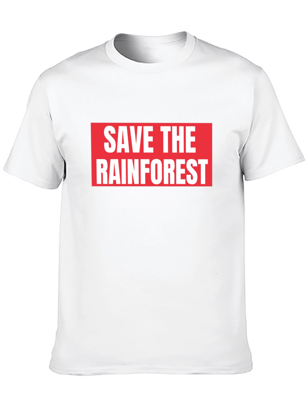 Save the Rainforest T-Shirt - Eco-Friendly Awareness Tee