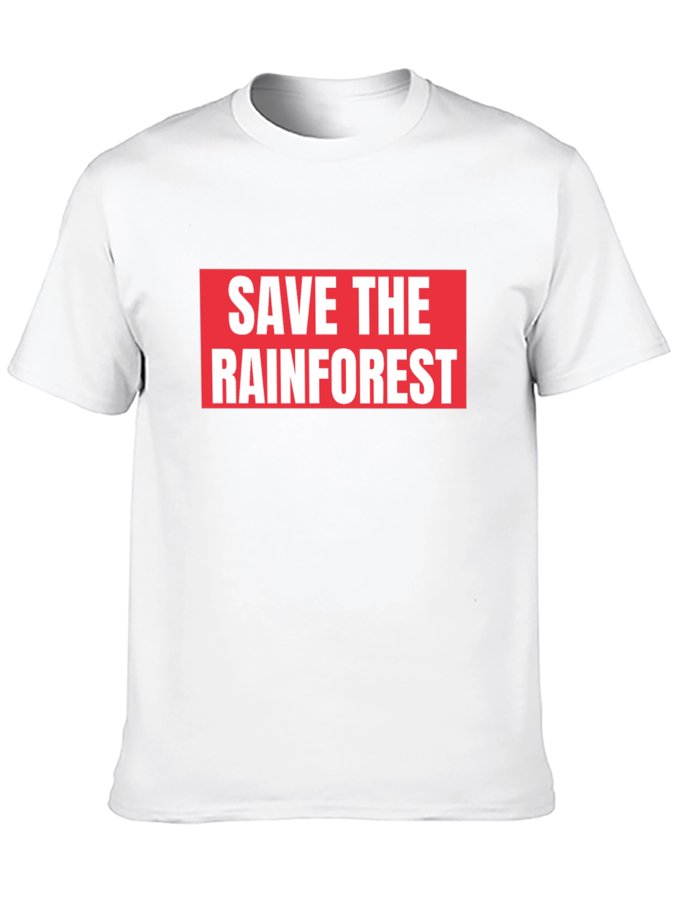 Save the Rainforest T-Shirt - Eco-Friendly Awareness Tee