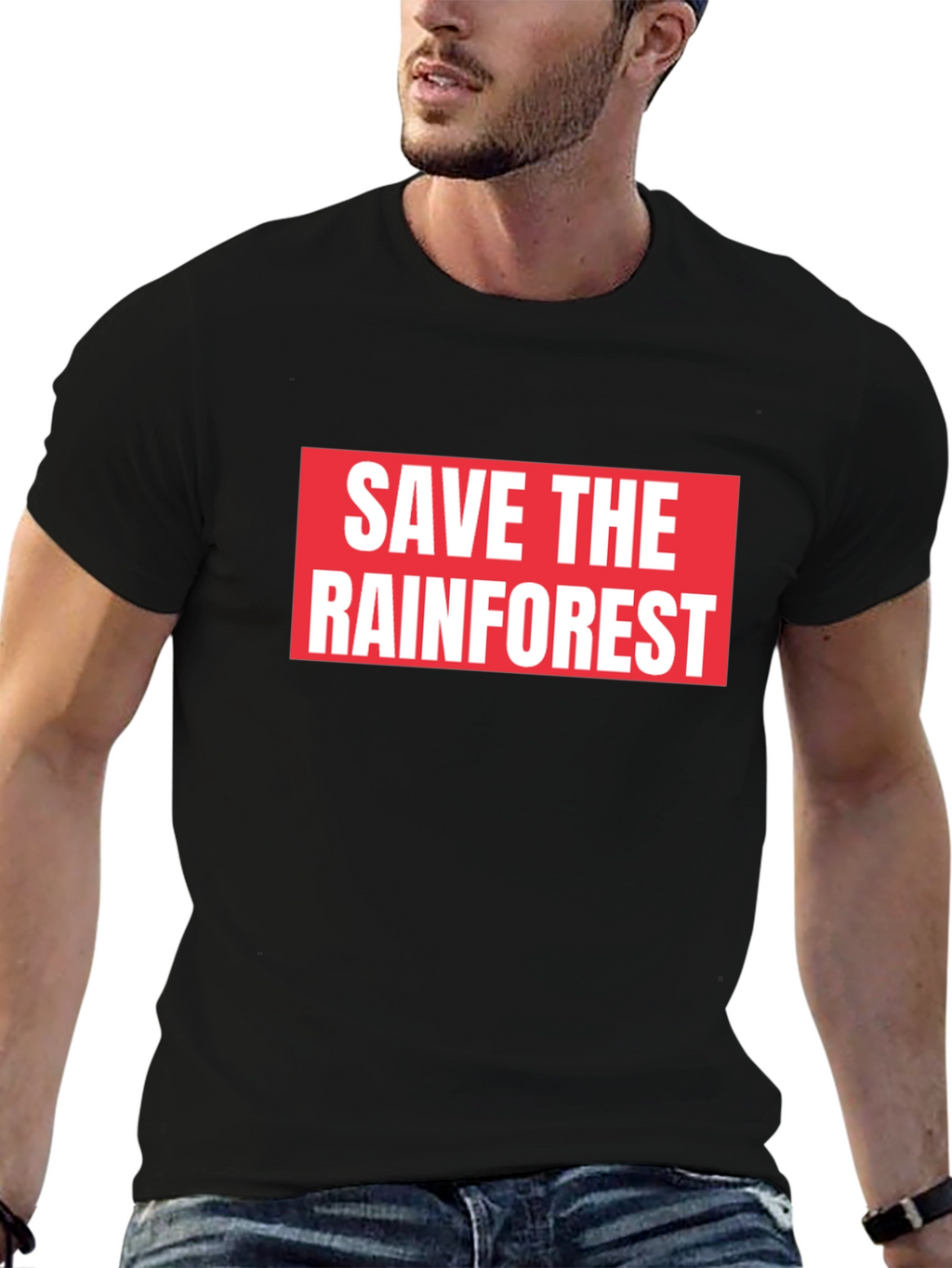 Save the Rainforest T-Shirt - Eco-Friendly Awareness Tee