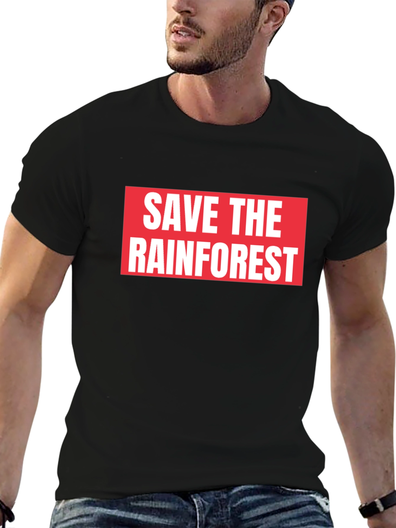 Save the Rainforest T-Shirt - Eco-Friendly Awareness Tee