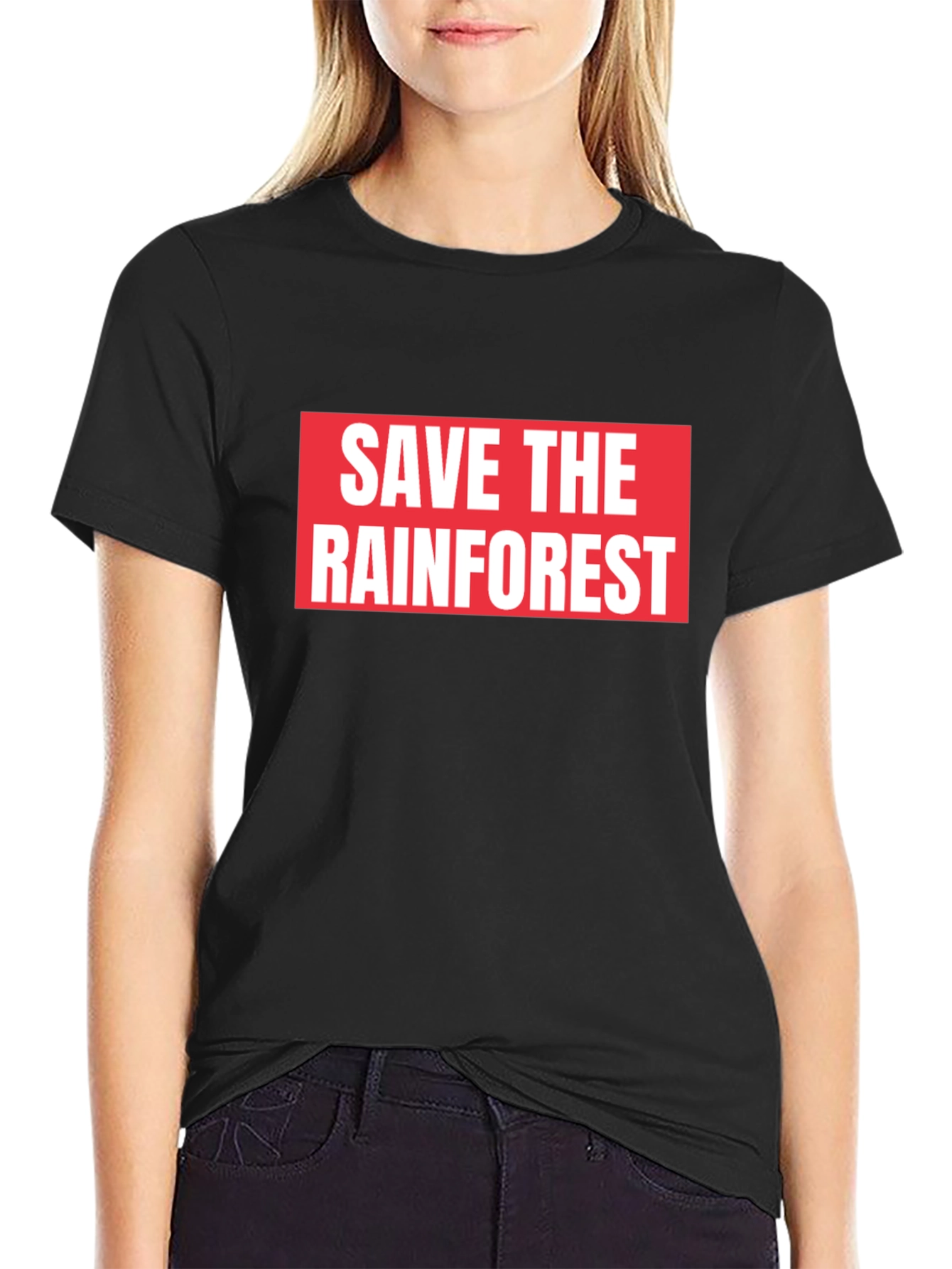 Save the Rainforest T-Shirt - Eco-Friendly Awareness Tee