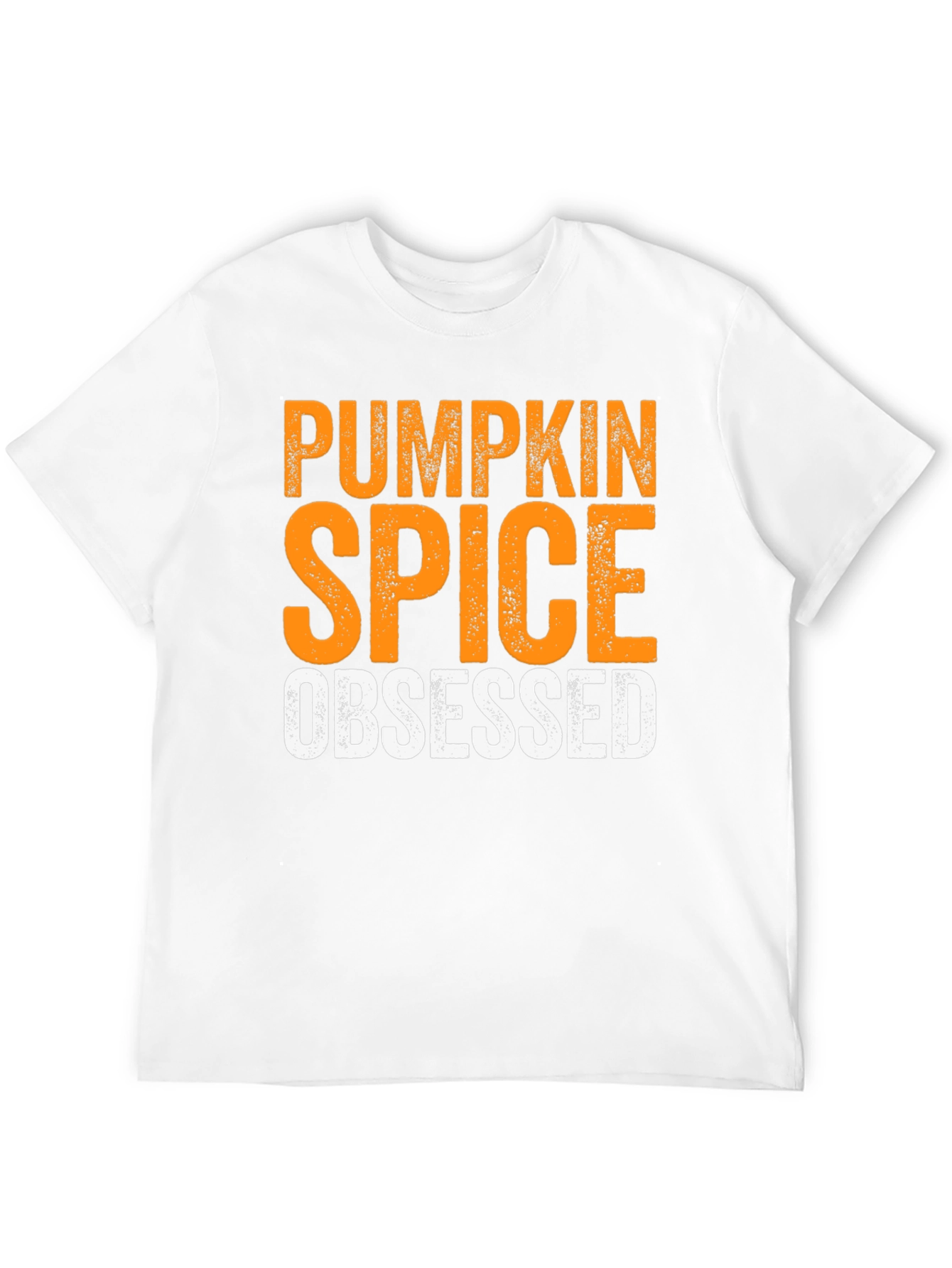 Pumpkin Spice Obsessed Black T-Shirt