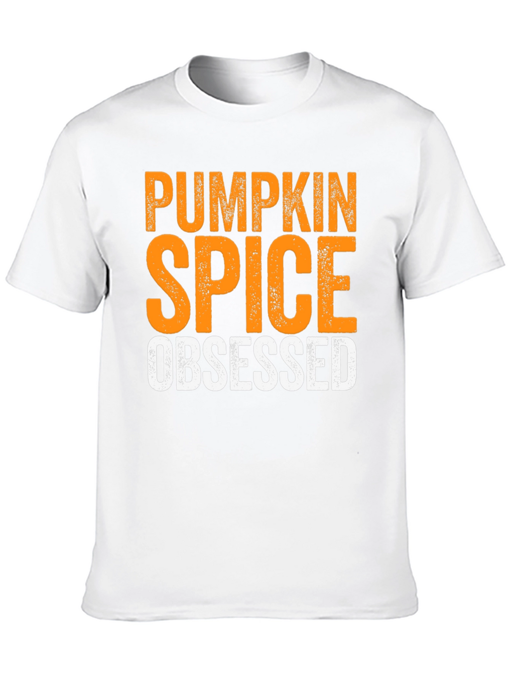 Pumpkin Spice Obsessed Black T-Shirt