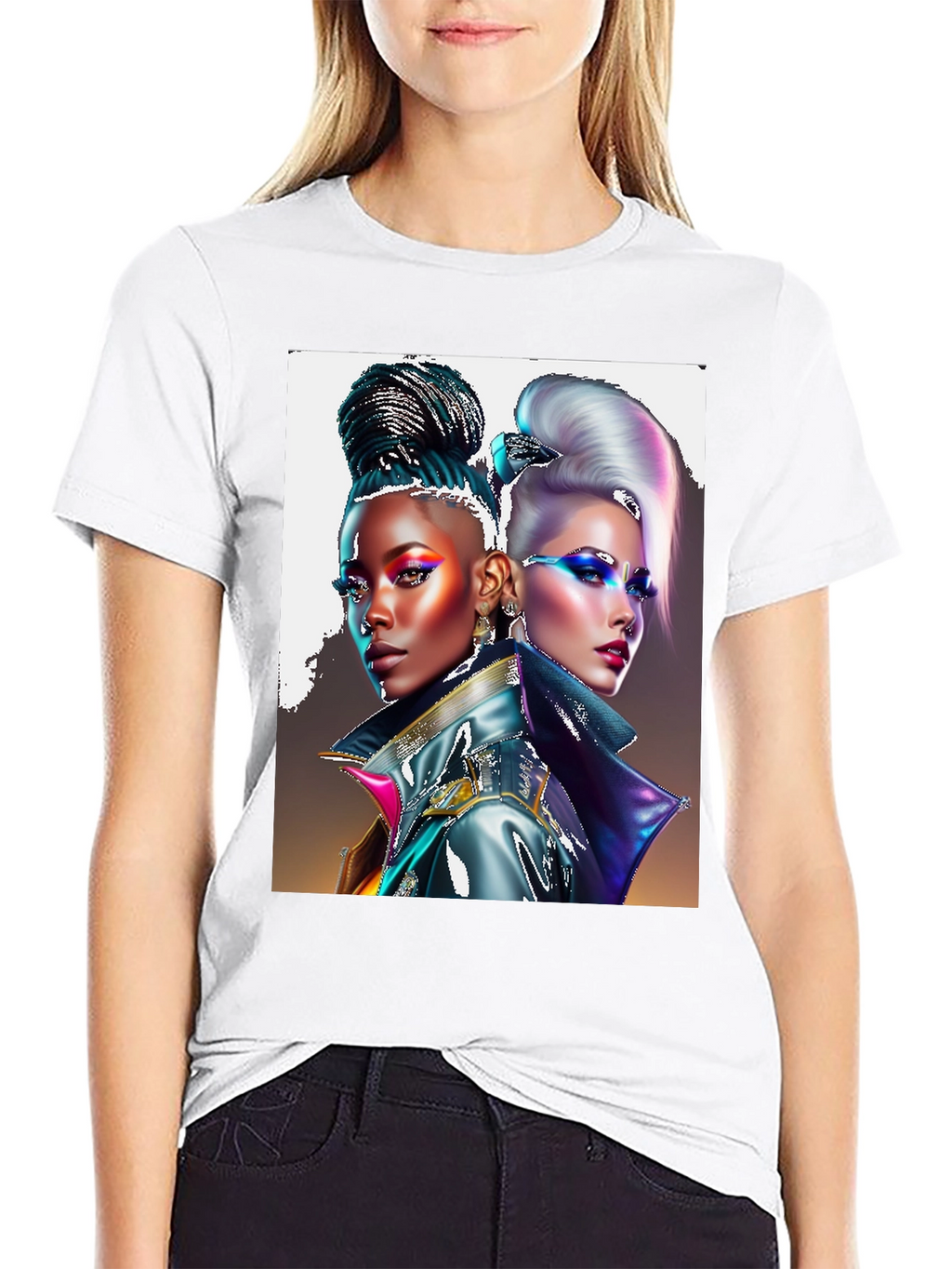 Futuristic Fashion Tee