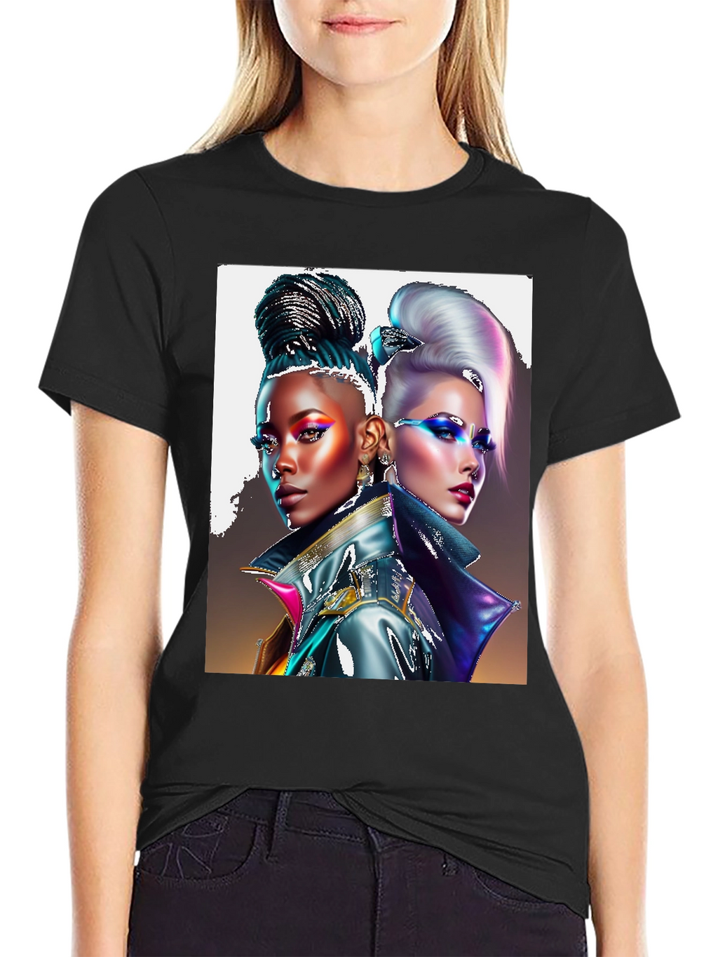 Futuristic Fashion Tee