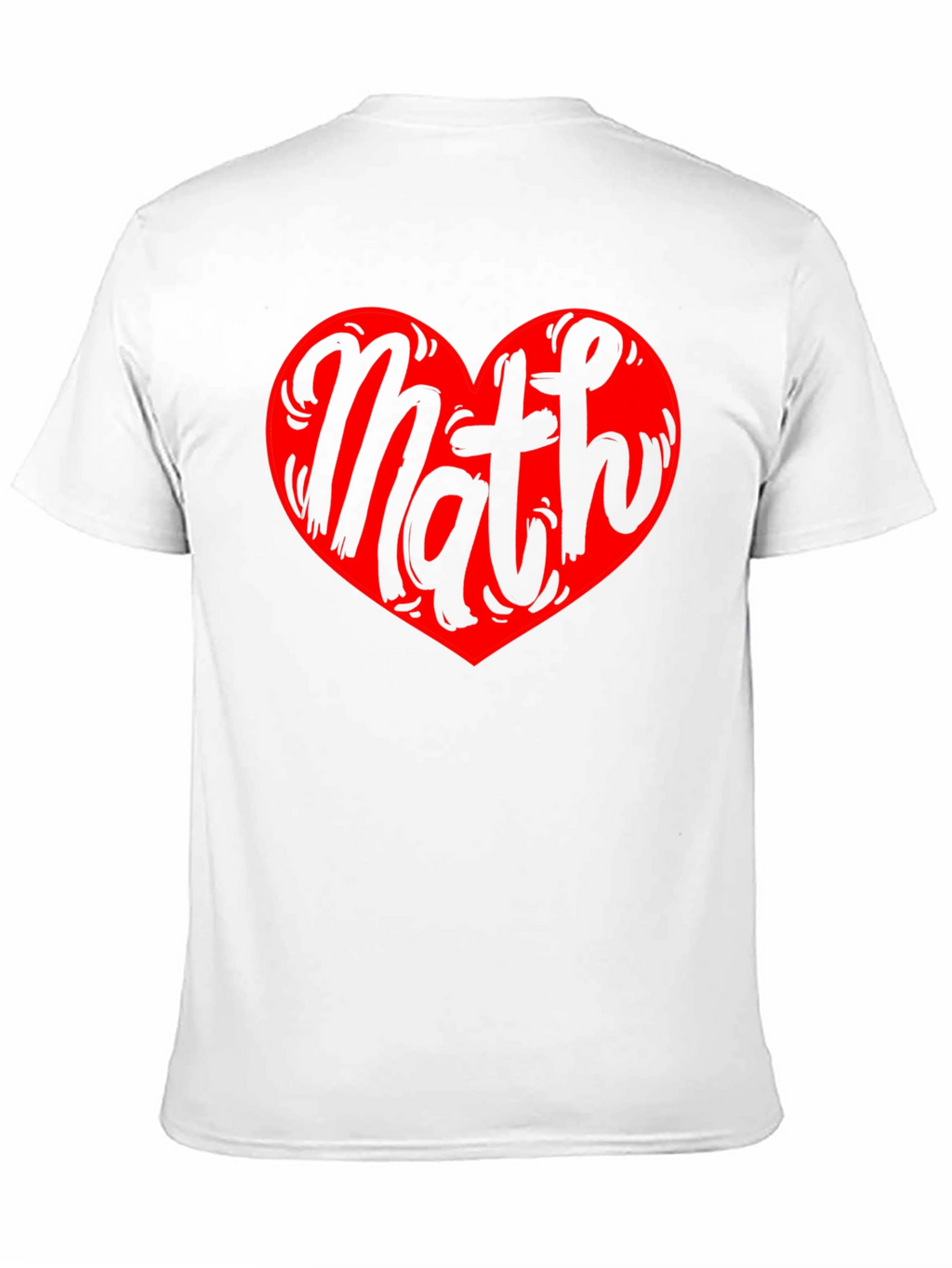 Math Heart Graphic Tee - Love Numbers!