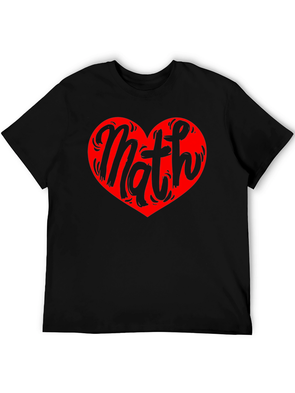 Math Heart Graphic Tee - Love Numbers!