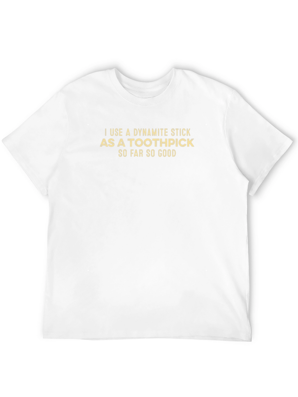 Dynamite Stick Toothpick Funny T-Shirt