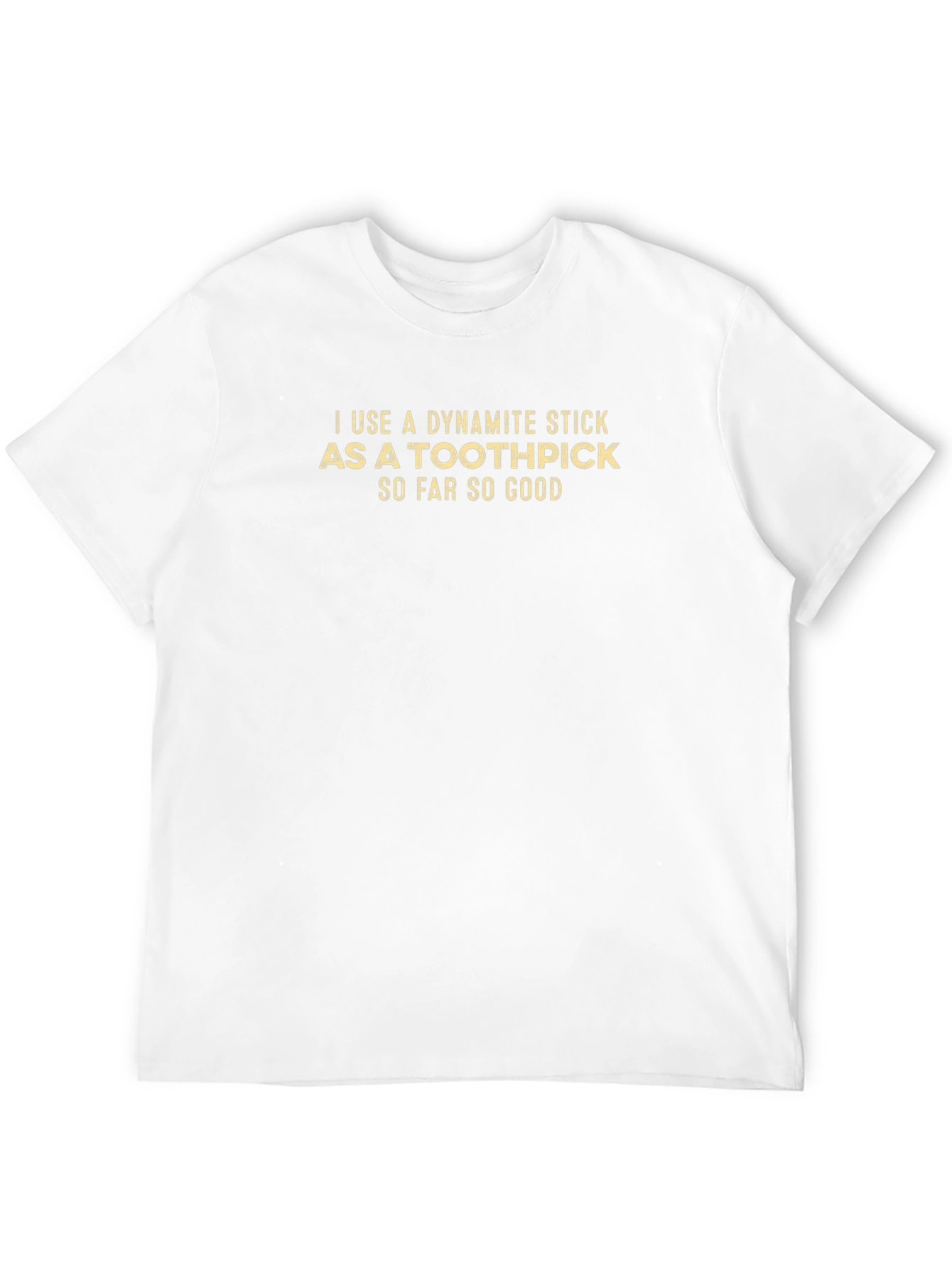 Dynamite Stick Toothpick Funny T-Shirt