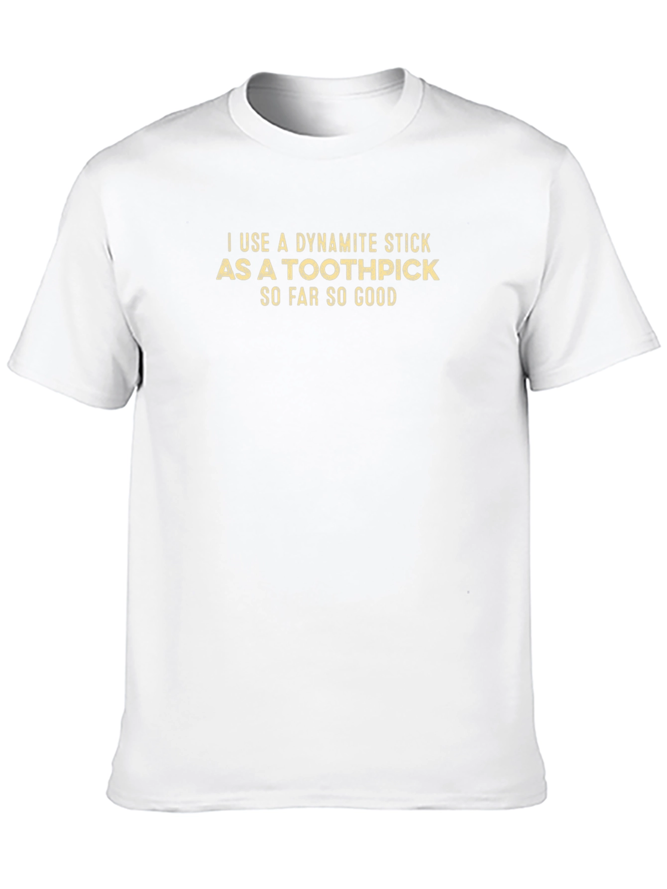 Dynamite Stick Toothpick Funny T-Shirt