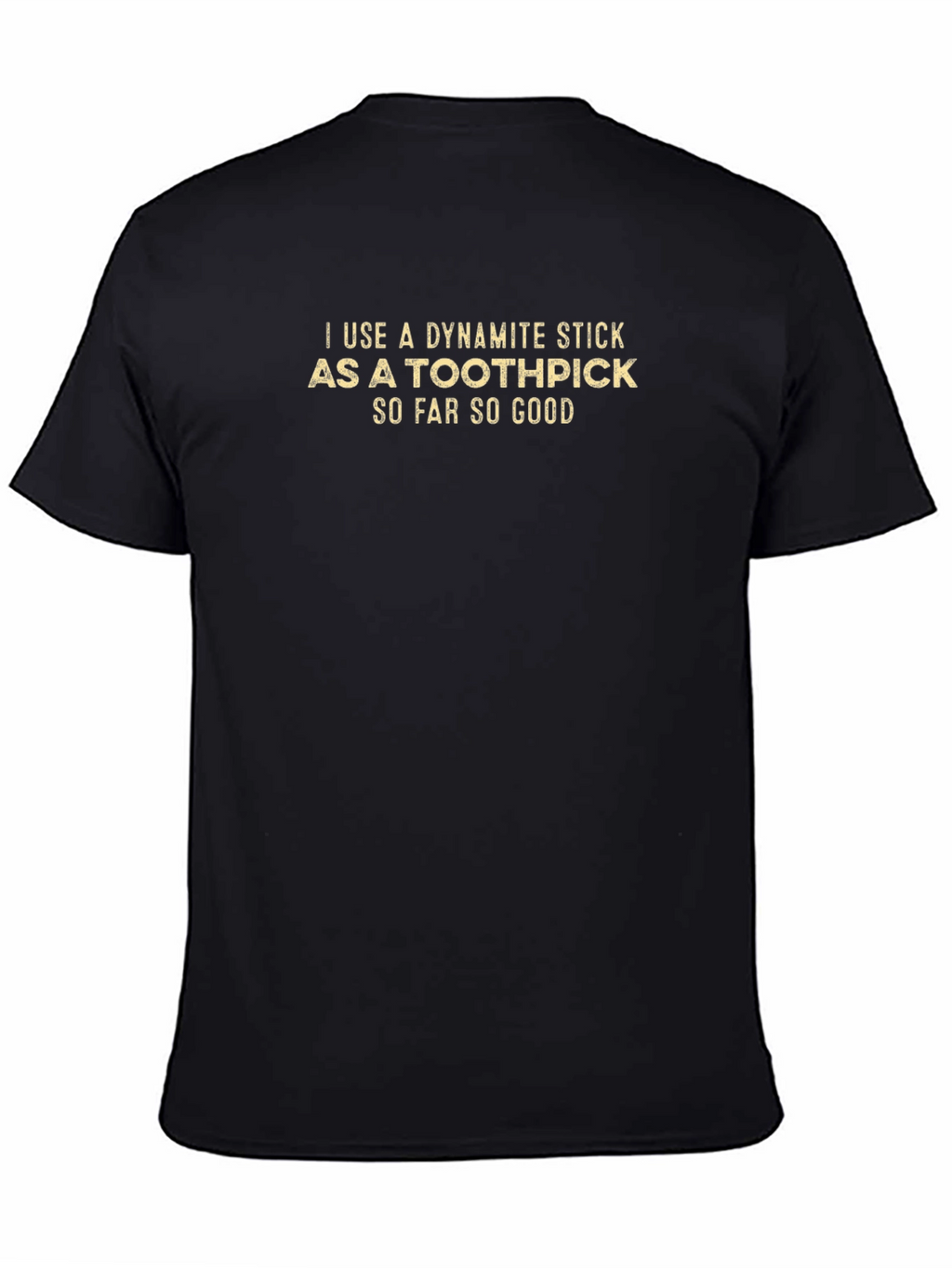 Dynamite Stick Toothpick Funny T-Shirt
