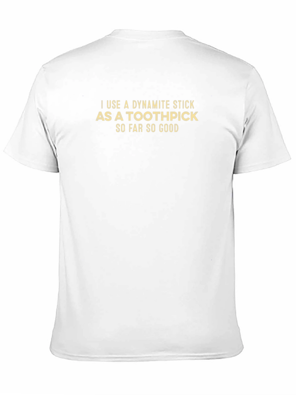 Dynamite Stick Toothpick Funny T-Shirt