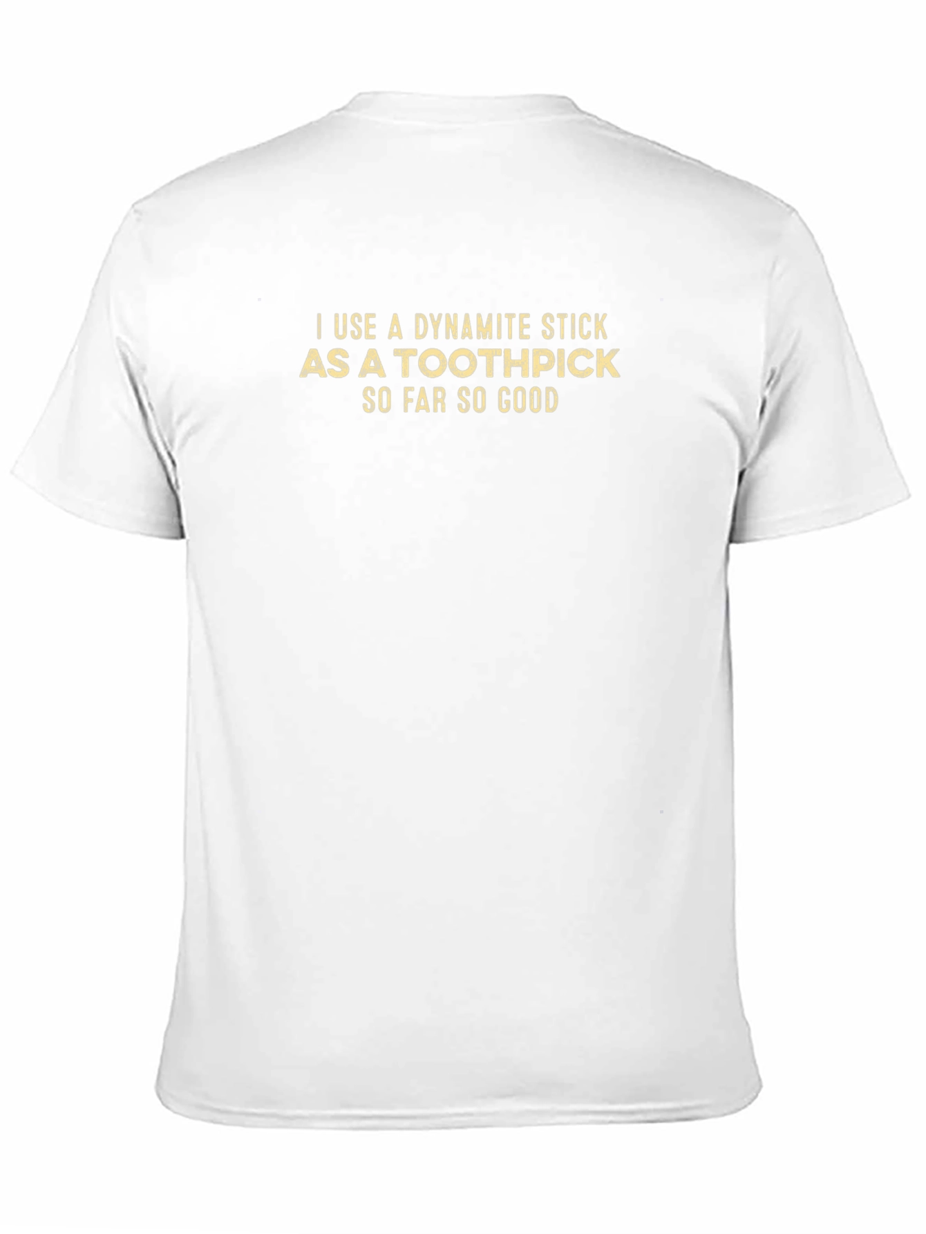 Dynamite Stick Toothpick Funny T-Shirt