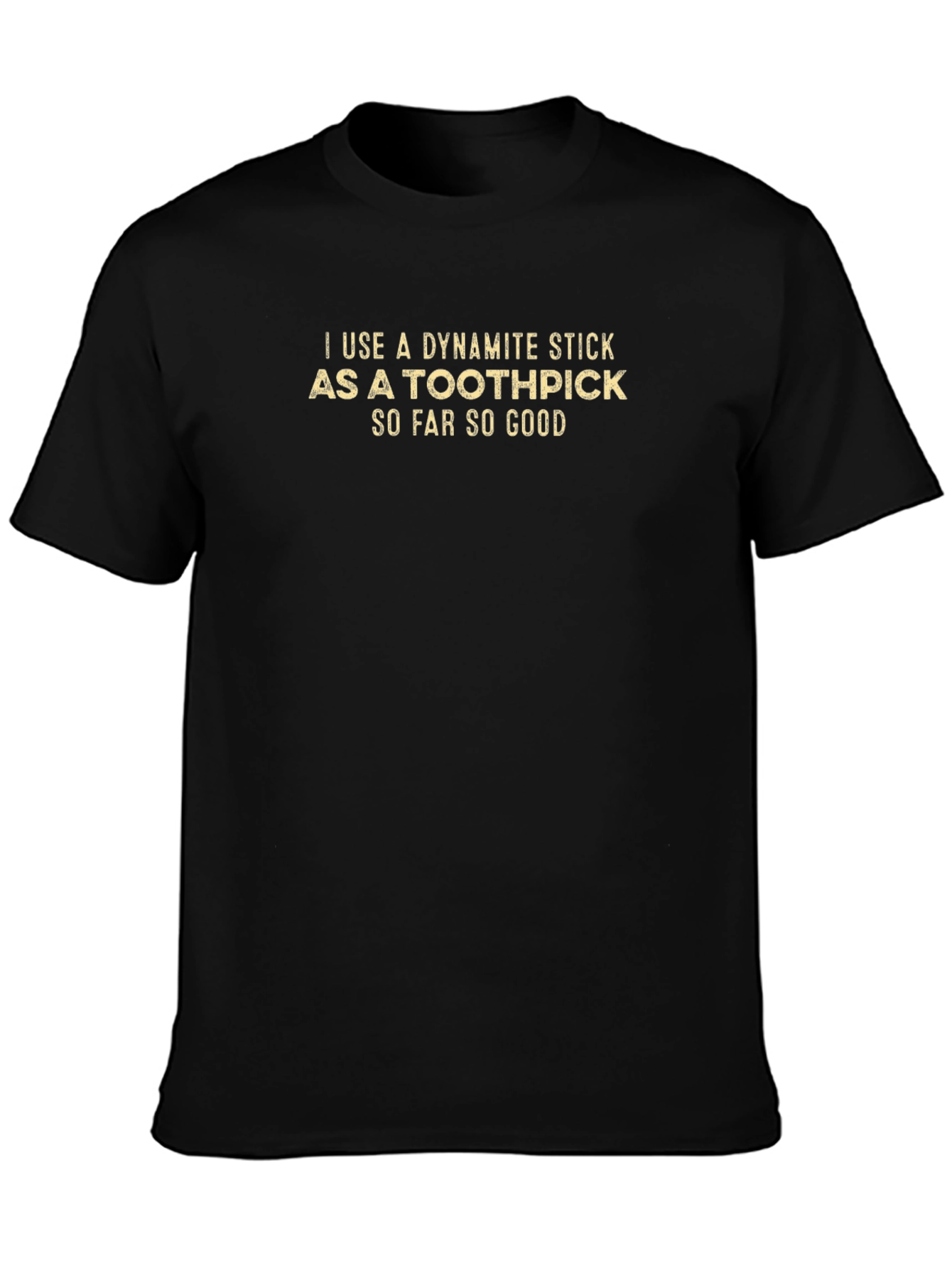 Dynamite Stick Toothpick Funny T-Shirt