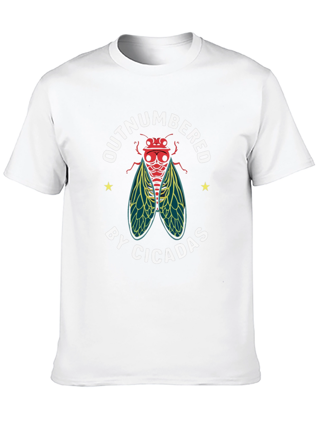 Outnumbered by Cicadas Graphic T-Shirt