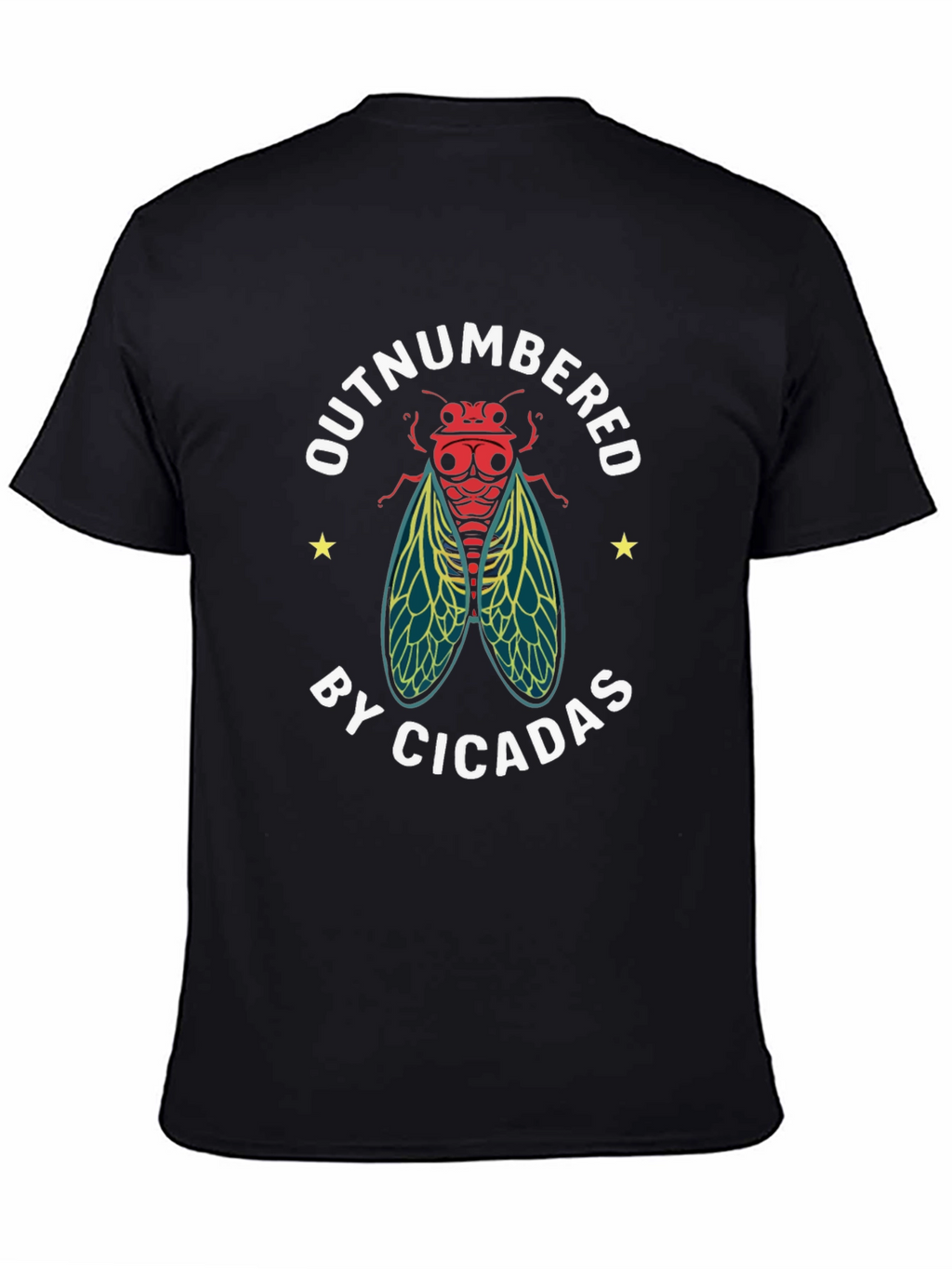 Outnumbered by Cicadas Graphic T-Shirt