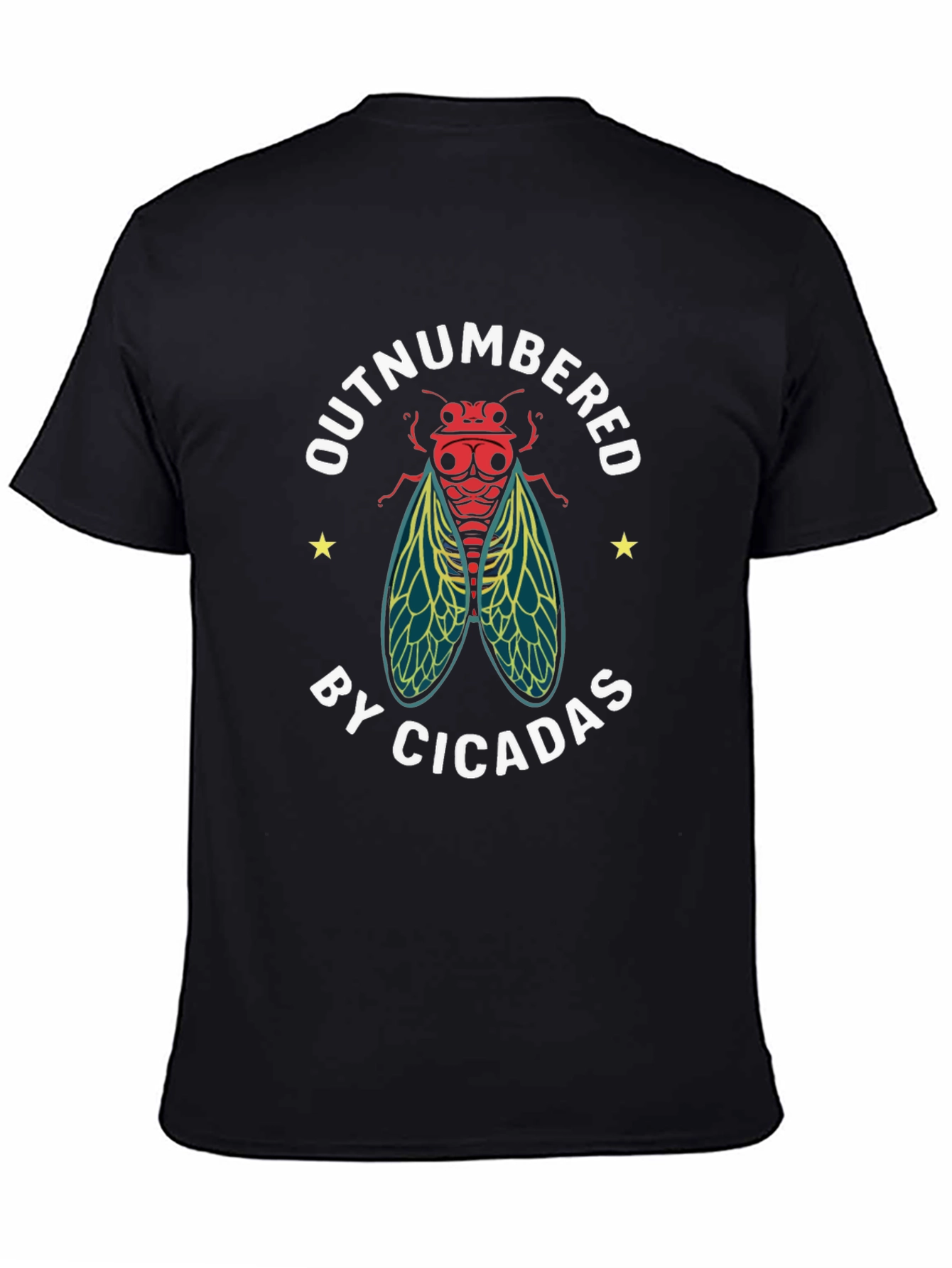 Outnumbered by Cicadas Graphic T-Shirt