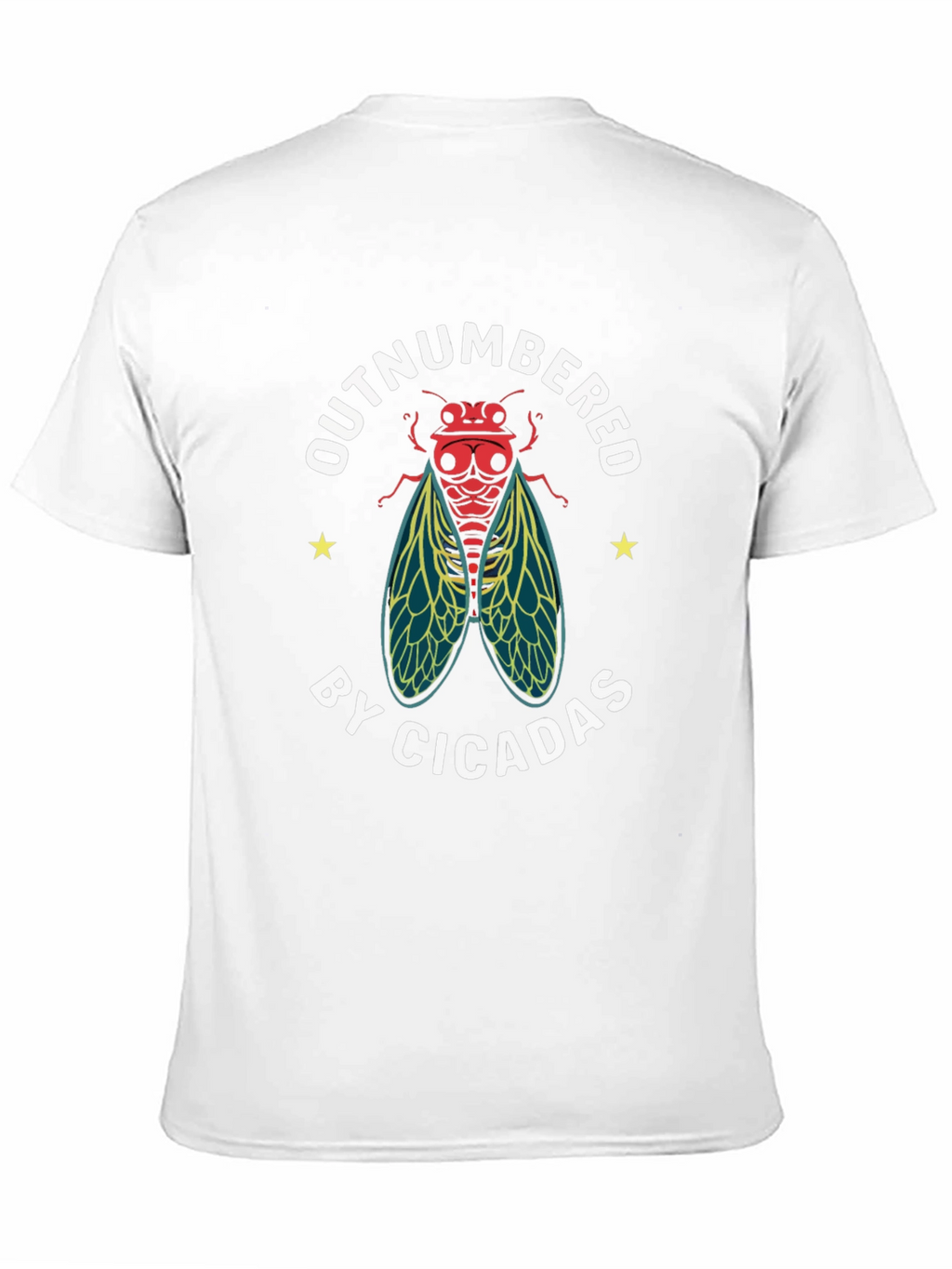 Outnumbered by Cicadas Graphic T-Shirt