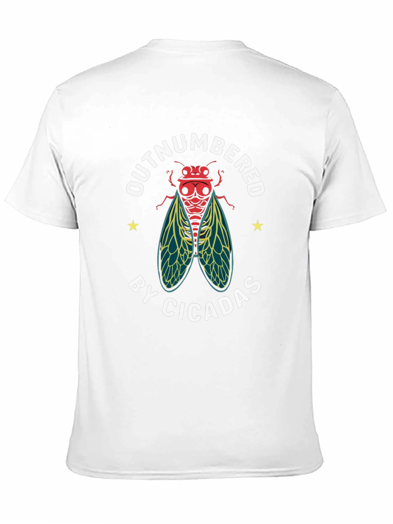 Outnumbered by Cicadas Graphic T-Shirt