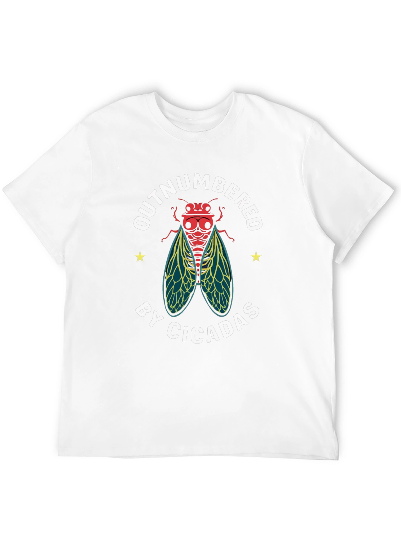 Outnumbered by Cicadas Graphic T-Shirt