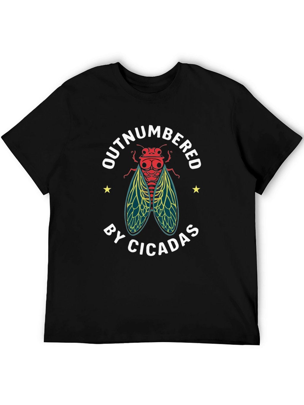 Outnumbered by Cicadas Graphic T-Shirt